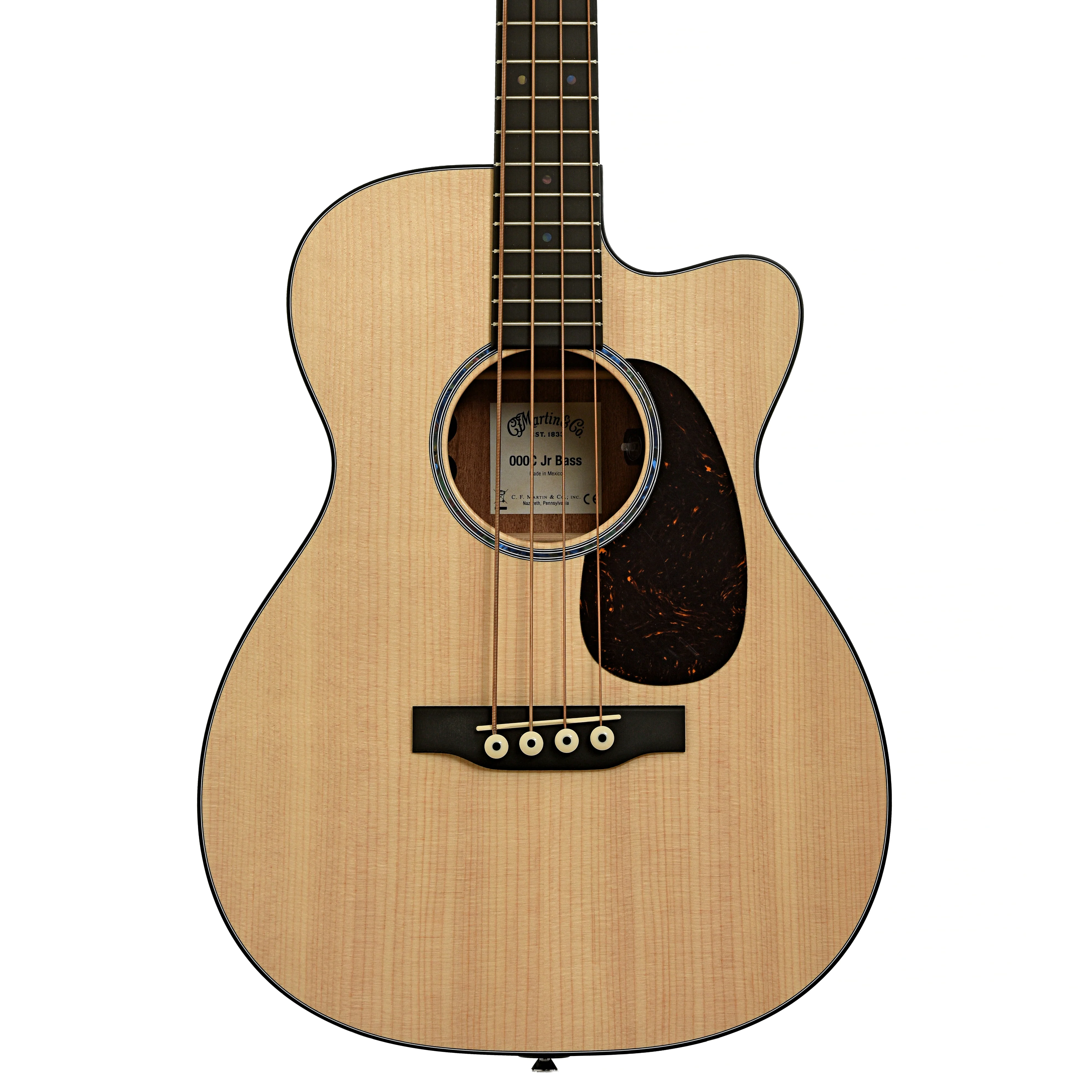 Martin 000C-JRE Bass Junior Acoustic Electric Guitar & Gigbag - Image 2