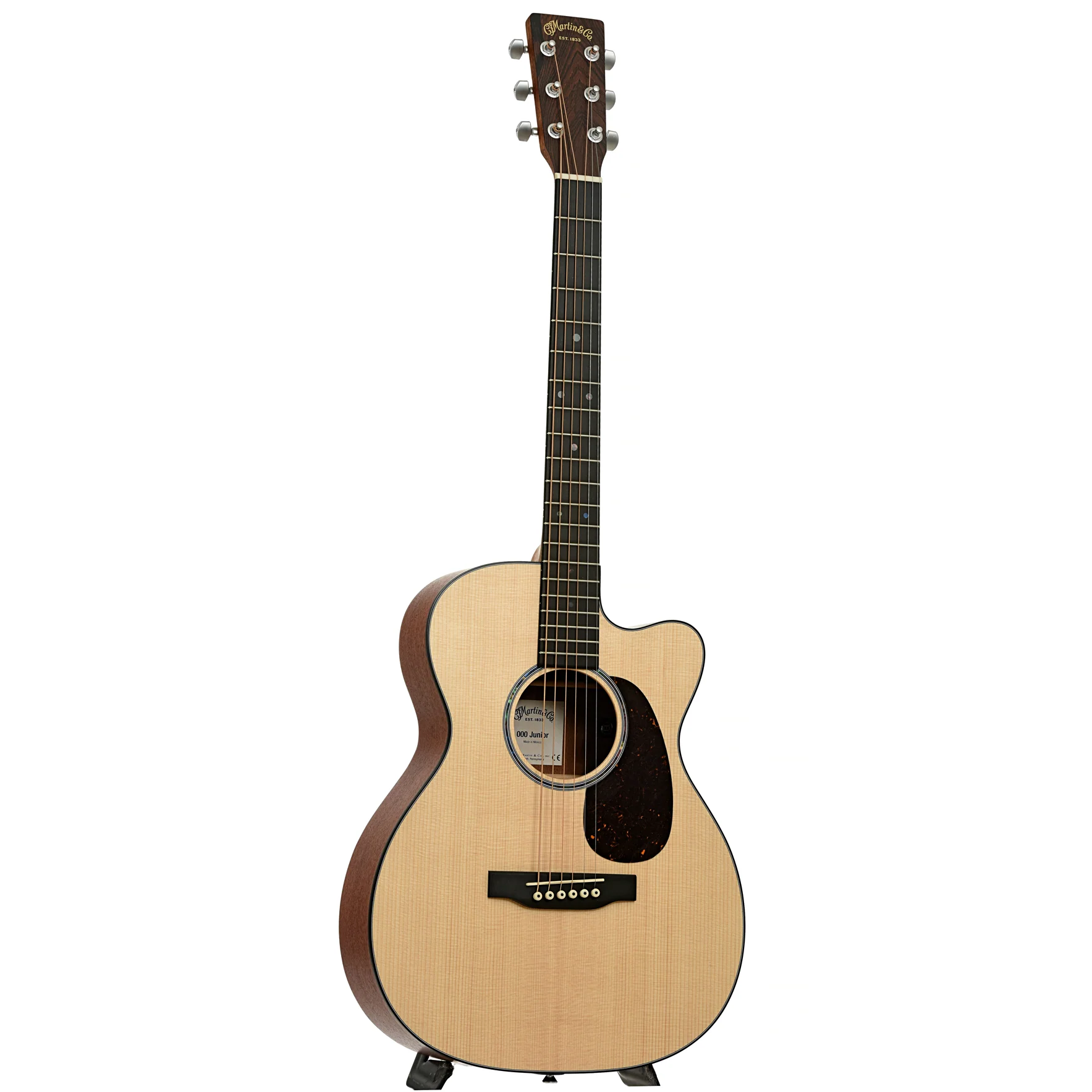 Martin 000C-JRE Junior Acoustic Electric Guitar & Gigbag - Image 3