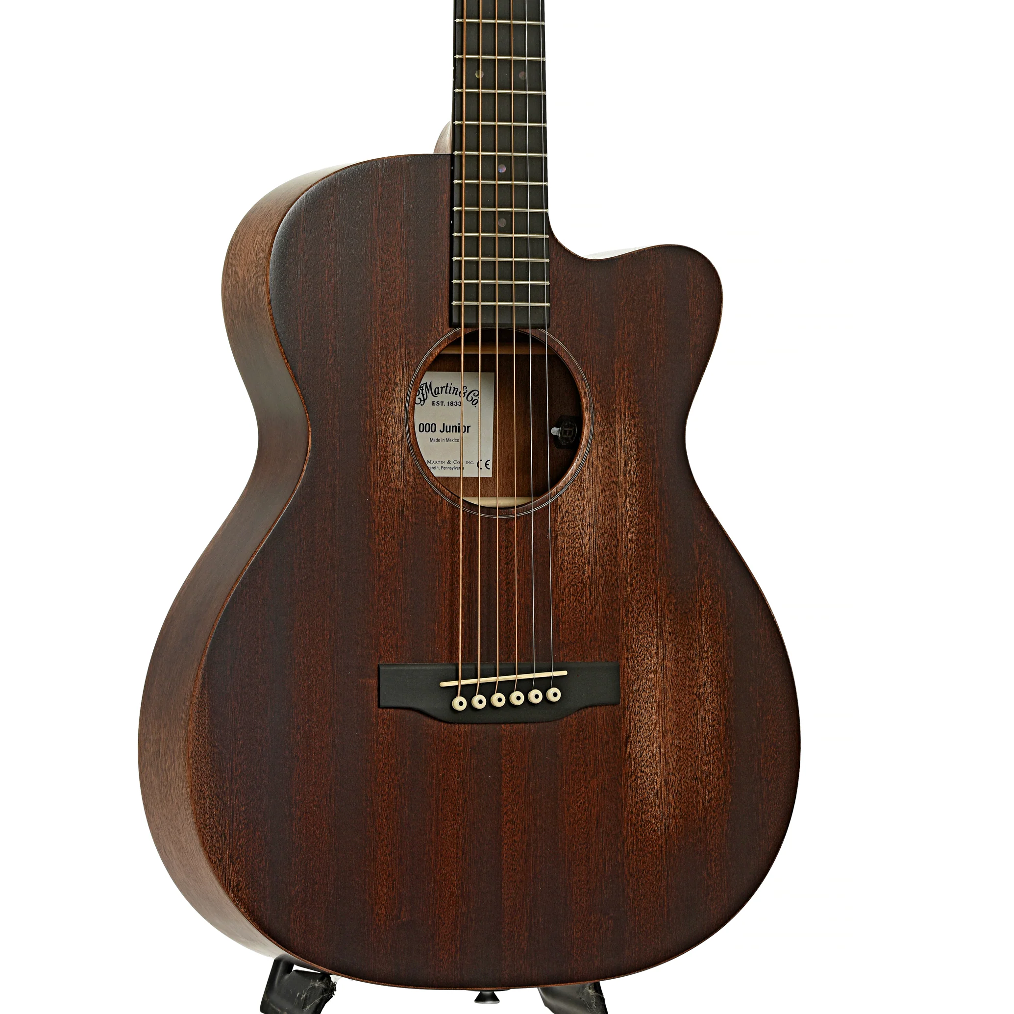 Martin 000C-JRE StreetMaster Junior Acoustic Electric Guitar & Gigbag - Image 4