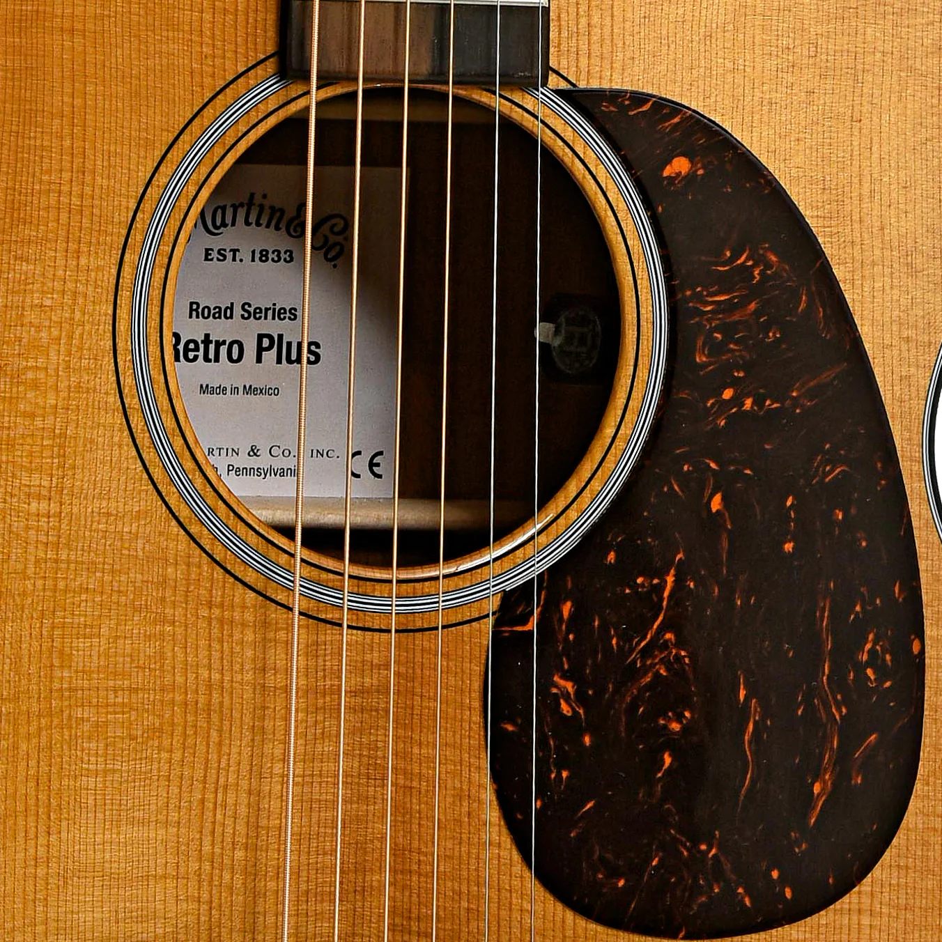 Martin 000E Retro Plus Mahogany Acoustic Guitar & Gigbag - Image 6