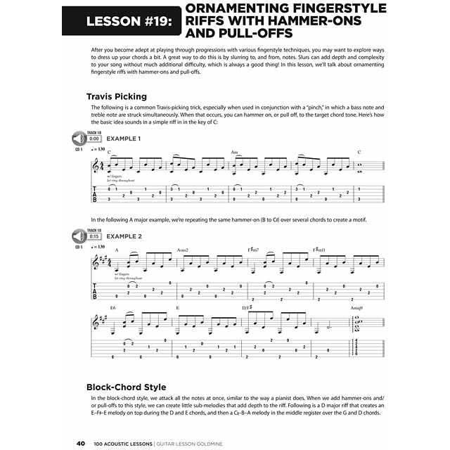 100 Acoustic Lessons - Guitar Lesson Goldmine - Image 6
