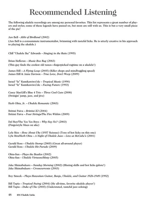 101 Ukulele Licks - Essential Blues, Jazz, Country, Bluegrass, and Rock 'N' Roll Licks for the Uke - Image 8