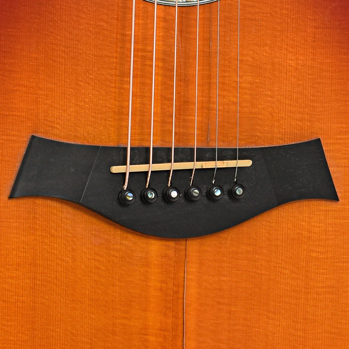 Taylor 614ce Cherry Sunburst Acoustic Electric Guitar (2001) - Image 5