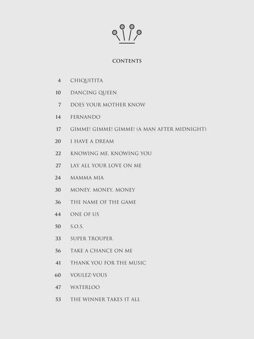 ABBA - Gold: Greatest Hits for Ukulele - Image 2