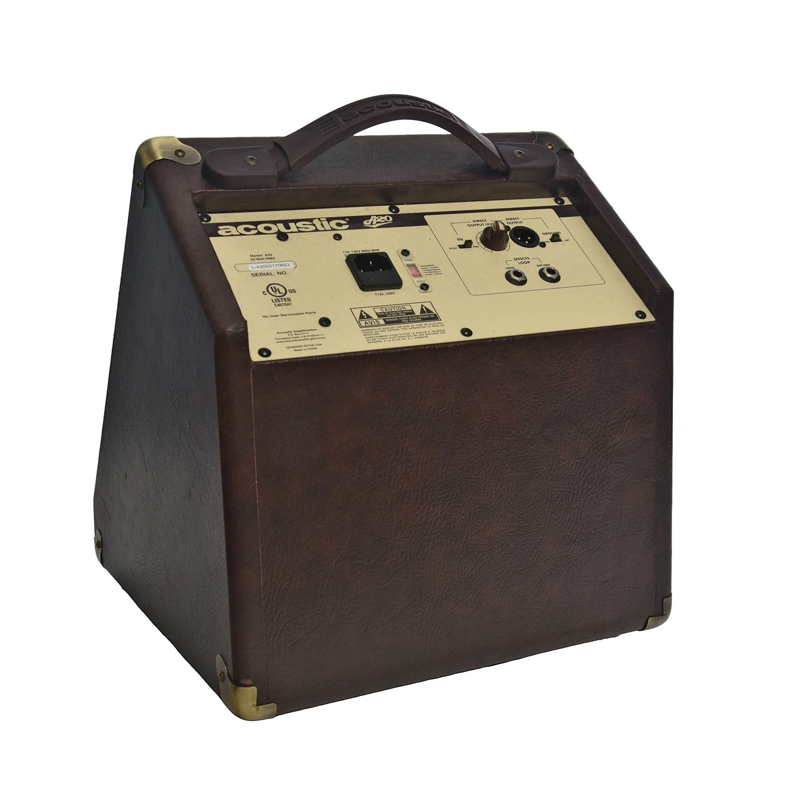 Acoustic A-20 Acoustic Amp - Image 4