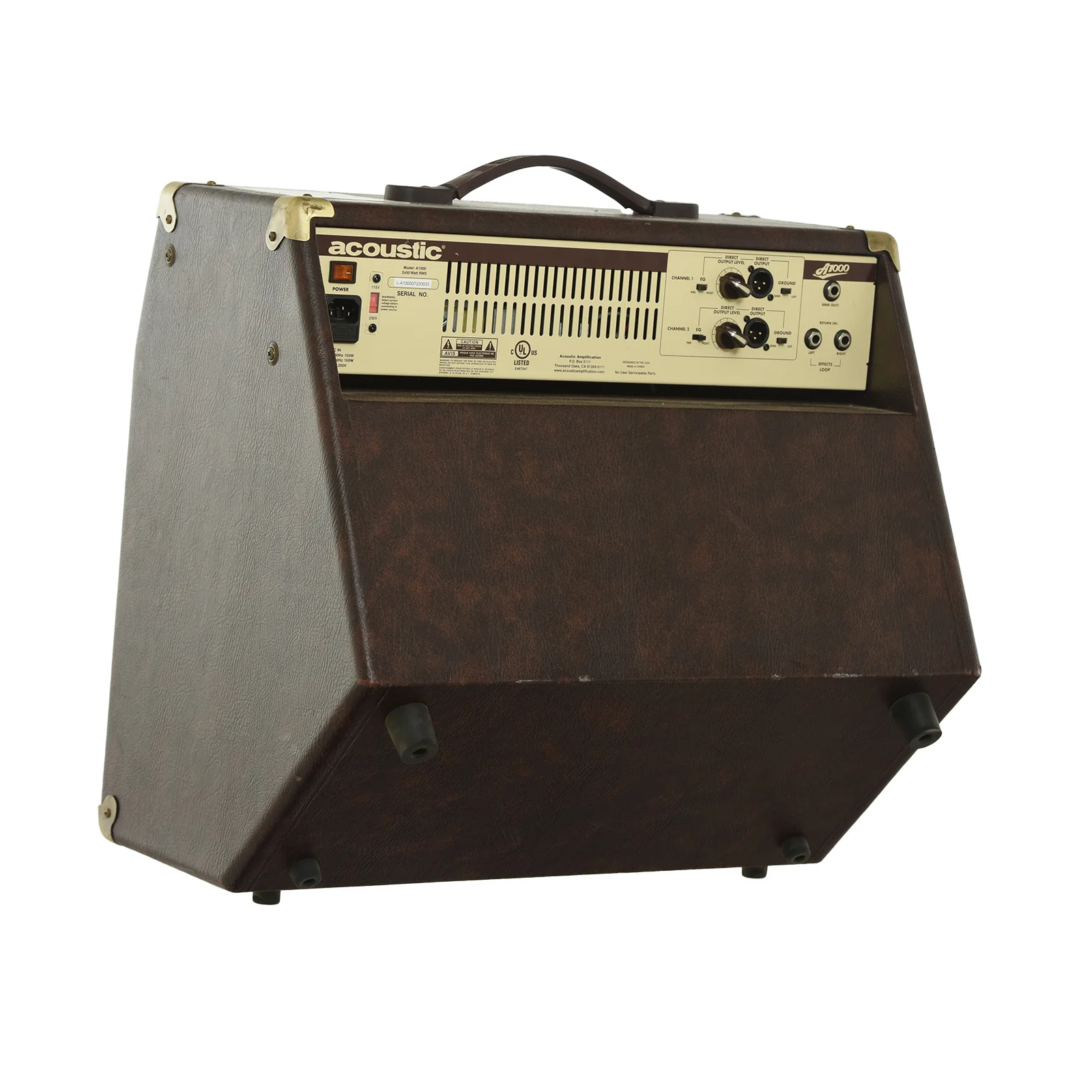 Acoustic A1000 Acoustic Instrument Amplifier (recent) - Image 4