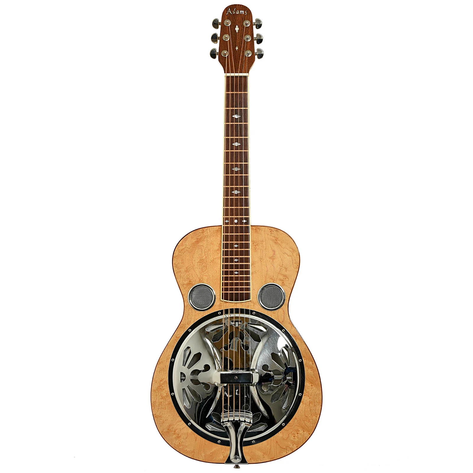 Adams Squareneck Maple Resonator Guitar (2000s) - Image 14
