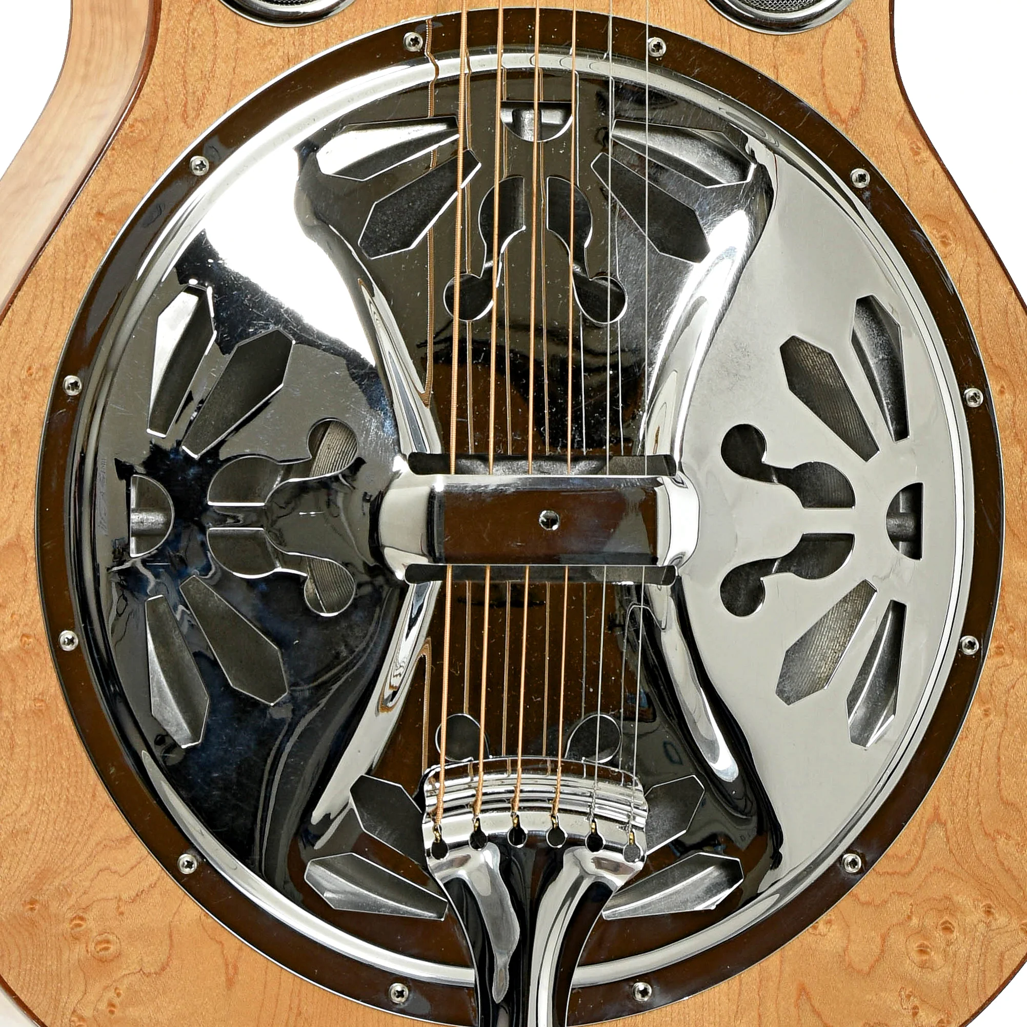 Adams Squareneck Maple Resonator Guitar (2000s) - Image 6