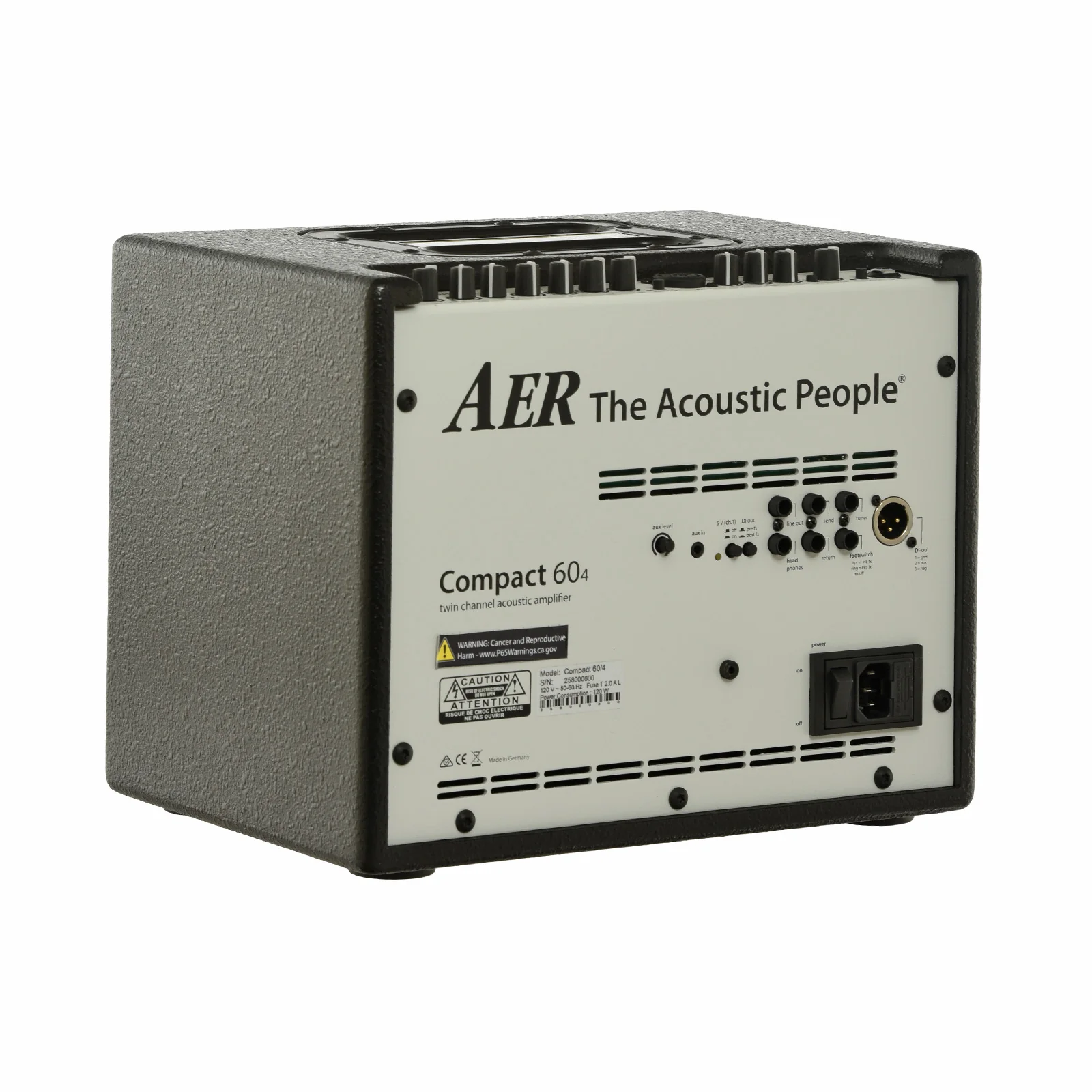 AER Compact 60/4 Acoustic Amp (recent) - Image 4