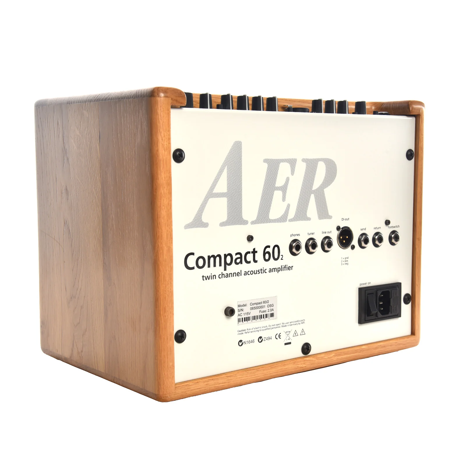 AER Compact 60 w/ Hardwood Cab Acoustic Combo Amp - Image 4