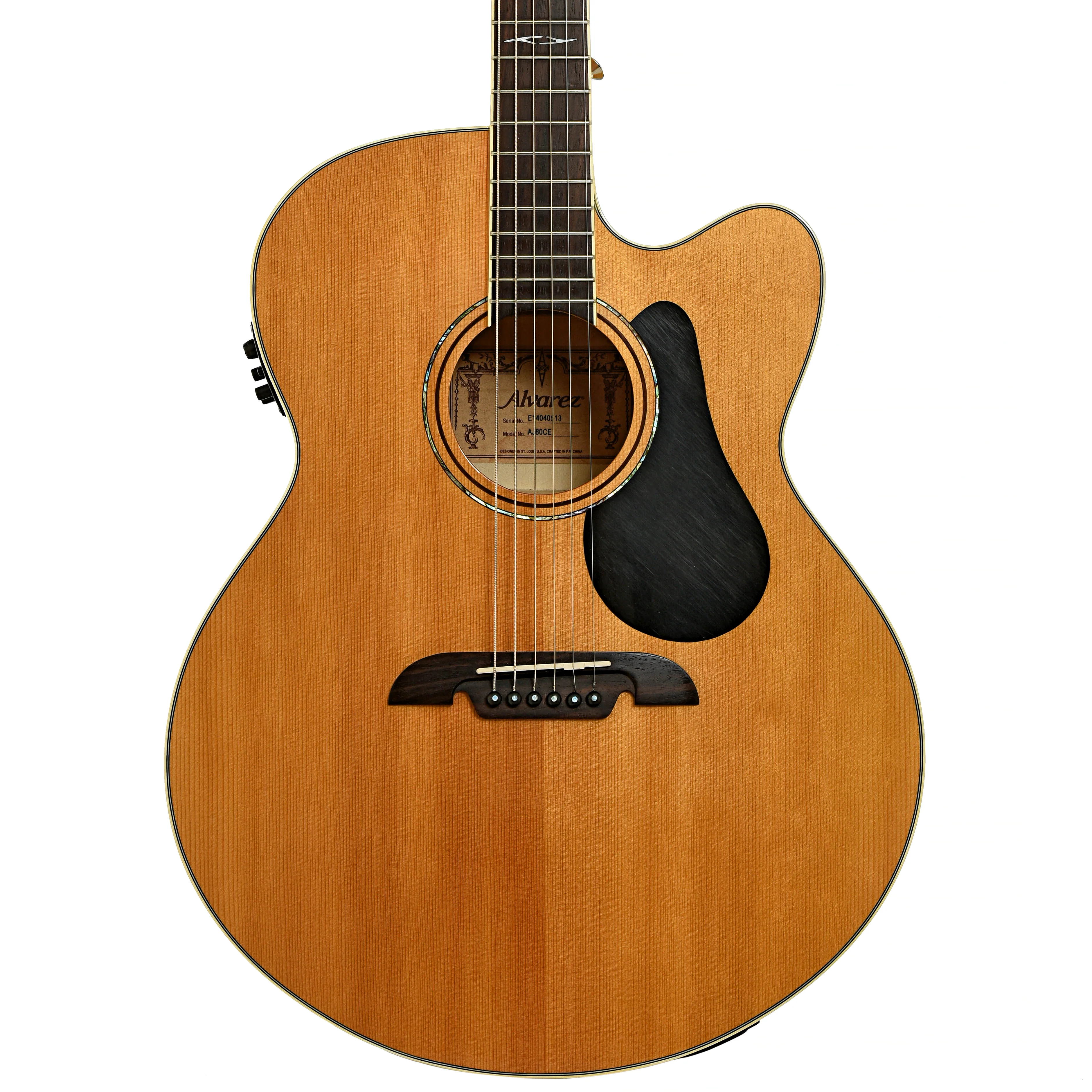 Alvarez AJ80CE Artist Acoustic-Electric Guitar (2014) - Image 2