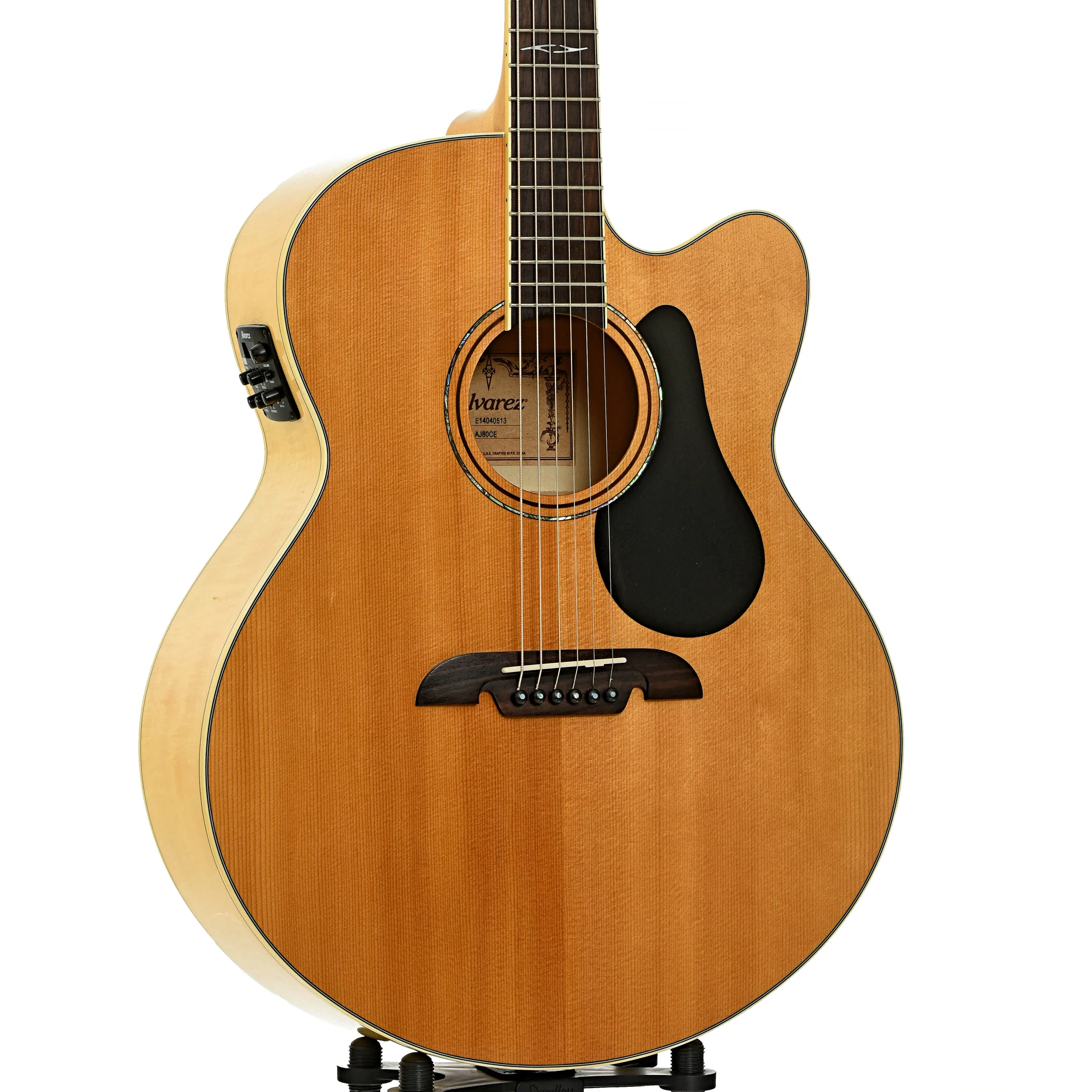 Alvarez AJ80CE Artist Acoustic-Electric Guitar (2014) - Image 4