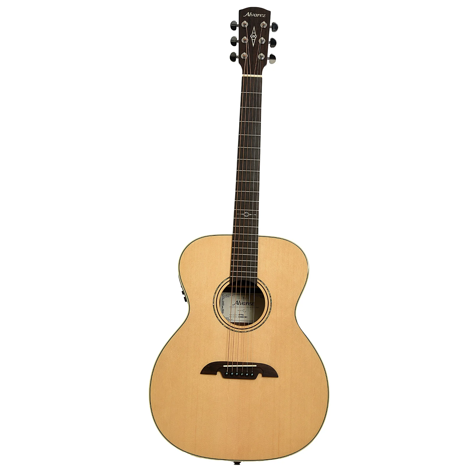Alvarez Artist Series AF70E OM Acoustic-Electric Guitar - Image 13