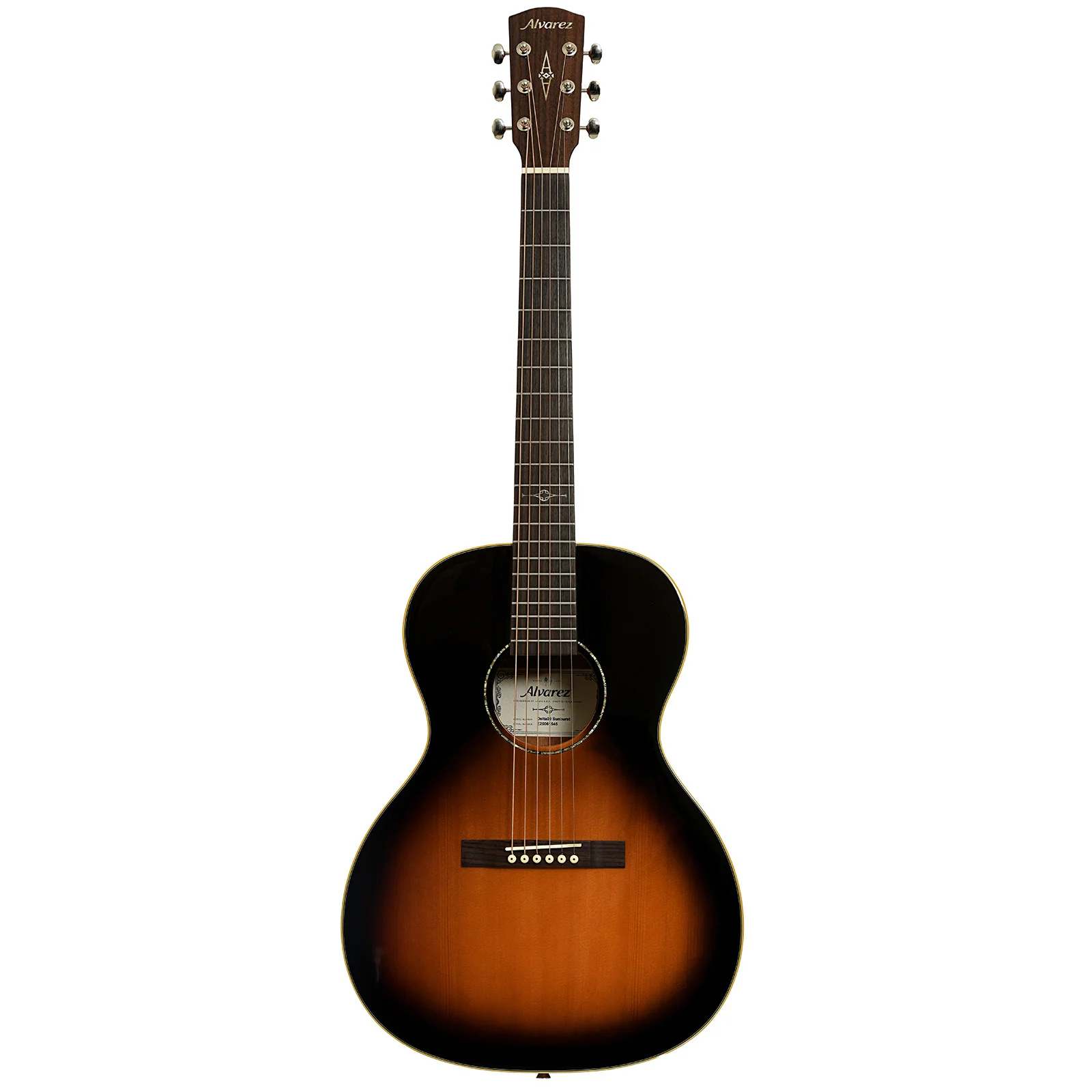 Alvarez Artist Series Delta 00 Sunburst Acoustic Guitar - Image 13