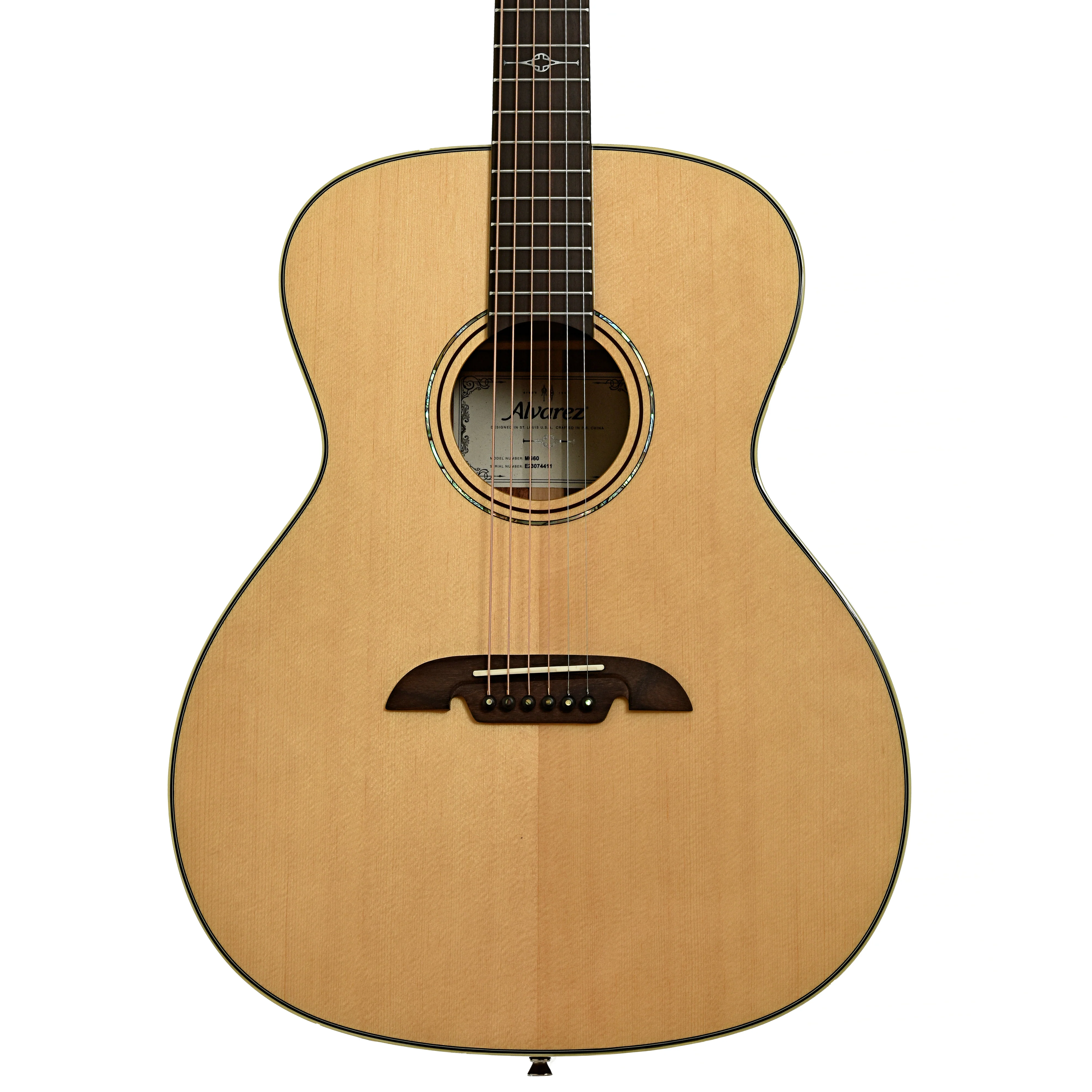 Alvarez Masterworks Series MG60 Grand Auditorium Acoustic Guitar - Image 2