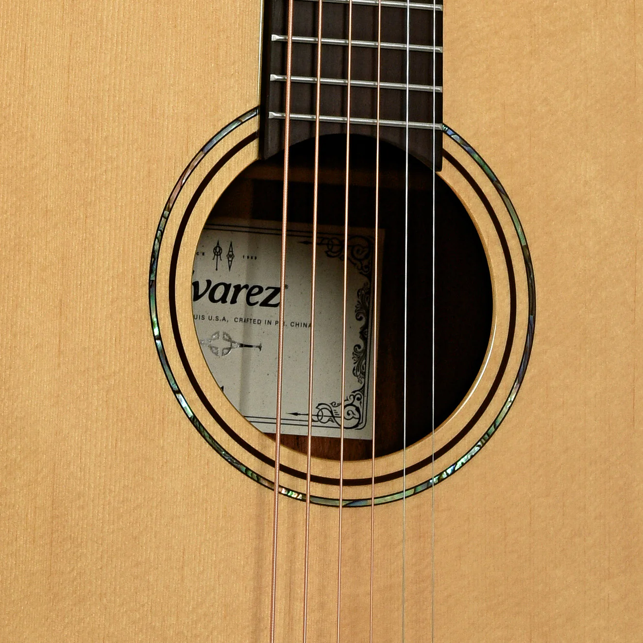 Alvarez Masterworks Series MG60 Grand Auditorium Acoustic Guitar - Image 6