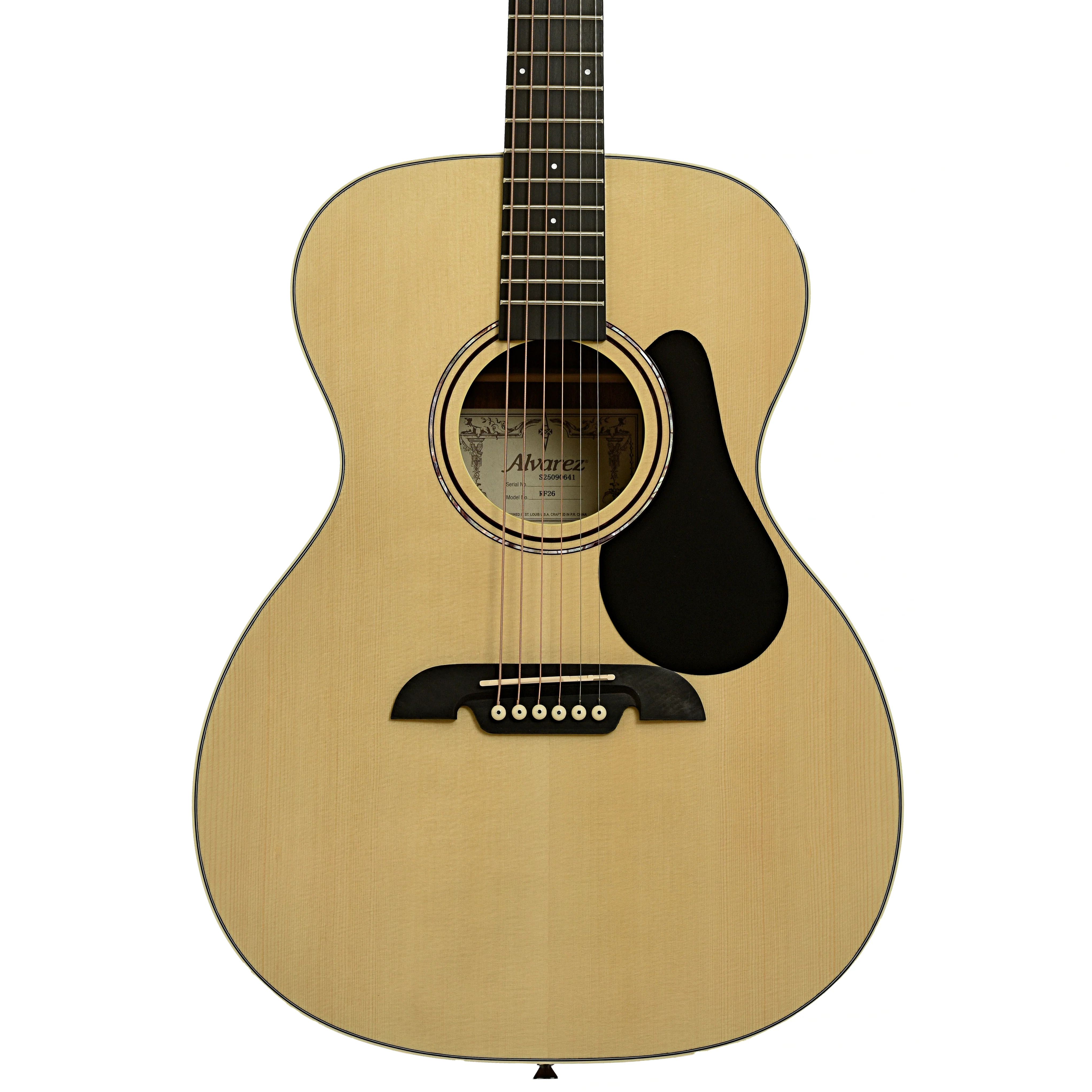 Alvarez Regent Series RF26 Folk/OM Acoustic Guitar - Image 2