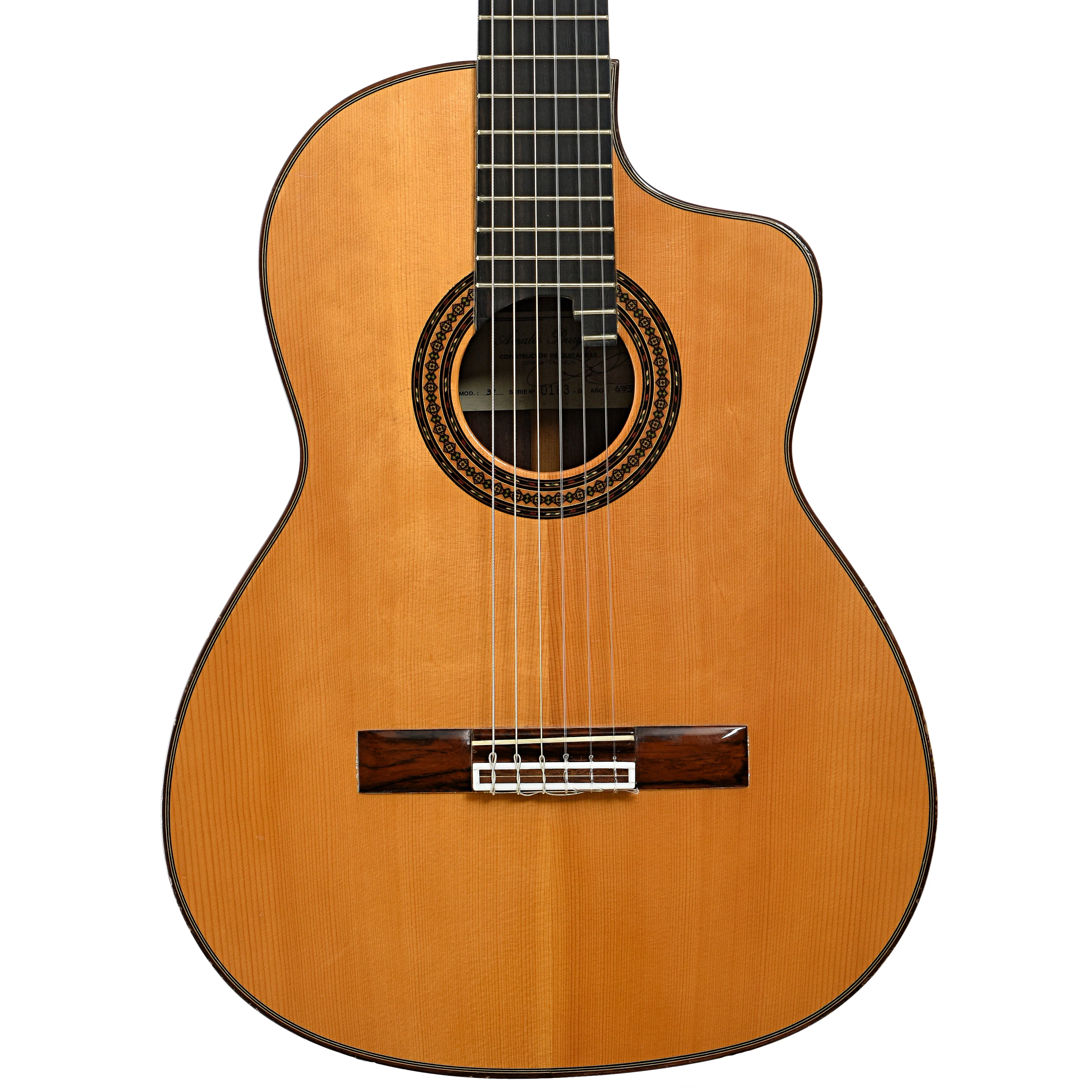 Amalio Burguet 3A Classical Guitar (1997) - Image 2