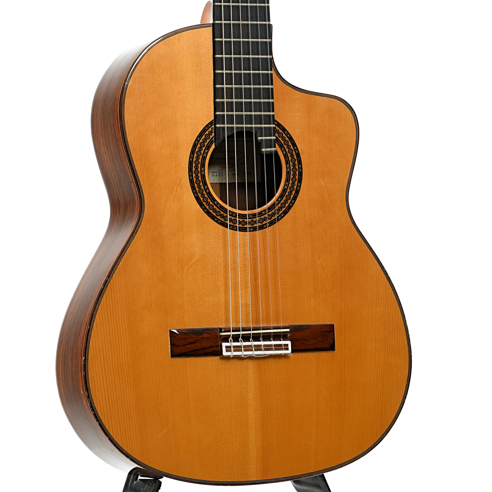 Amalio Burguet 3A Classical Guitar (1997) - Image 4