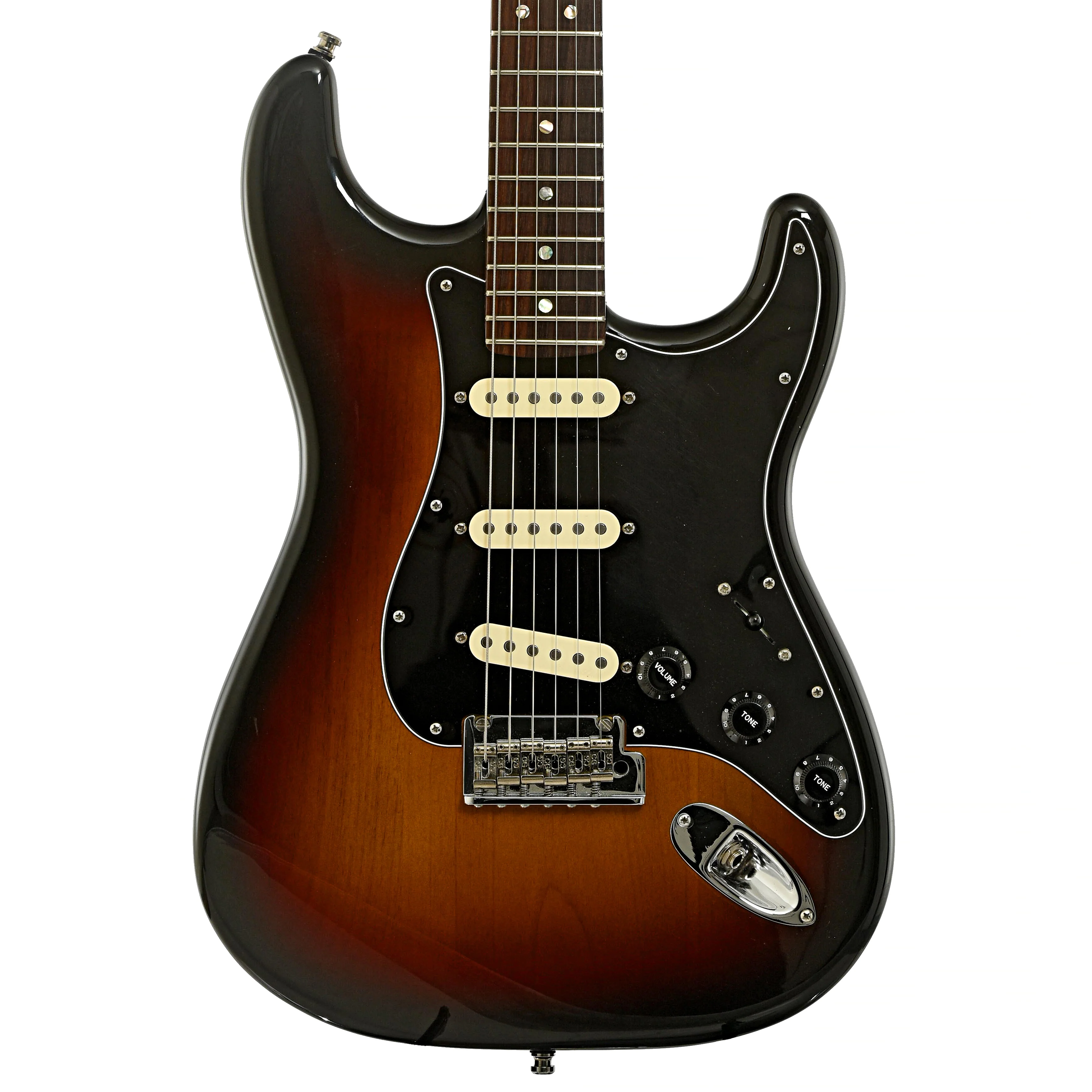 Fender American Deluxe Stratocaster Electric Guitar (2009) - Image 2