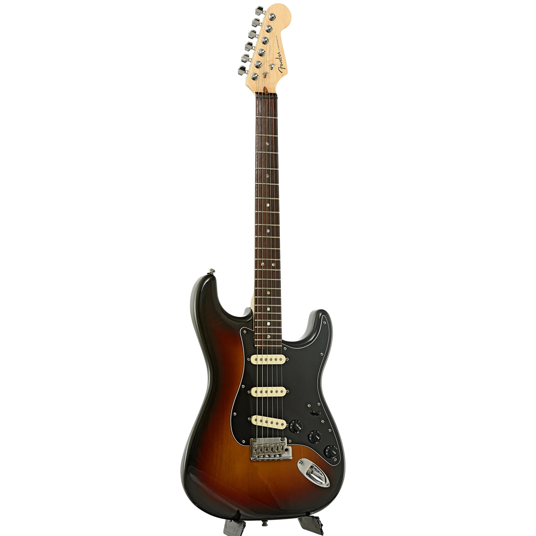 Fender American Deluxe Stratocaster Electric Guitar (2009) - Image 3