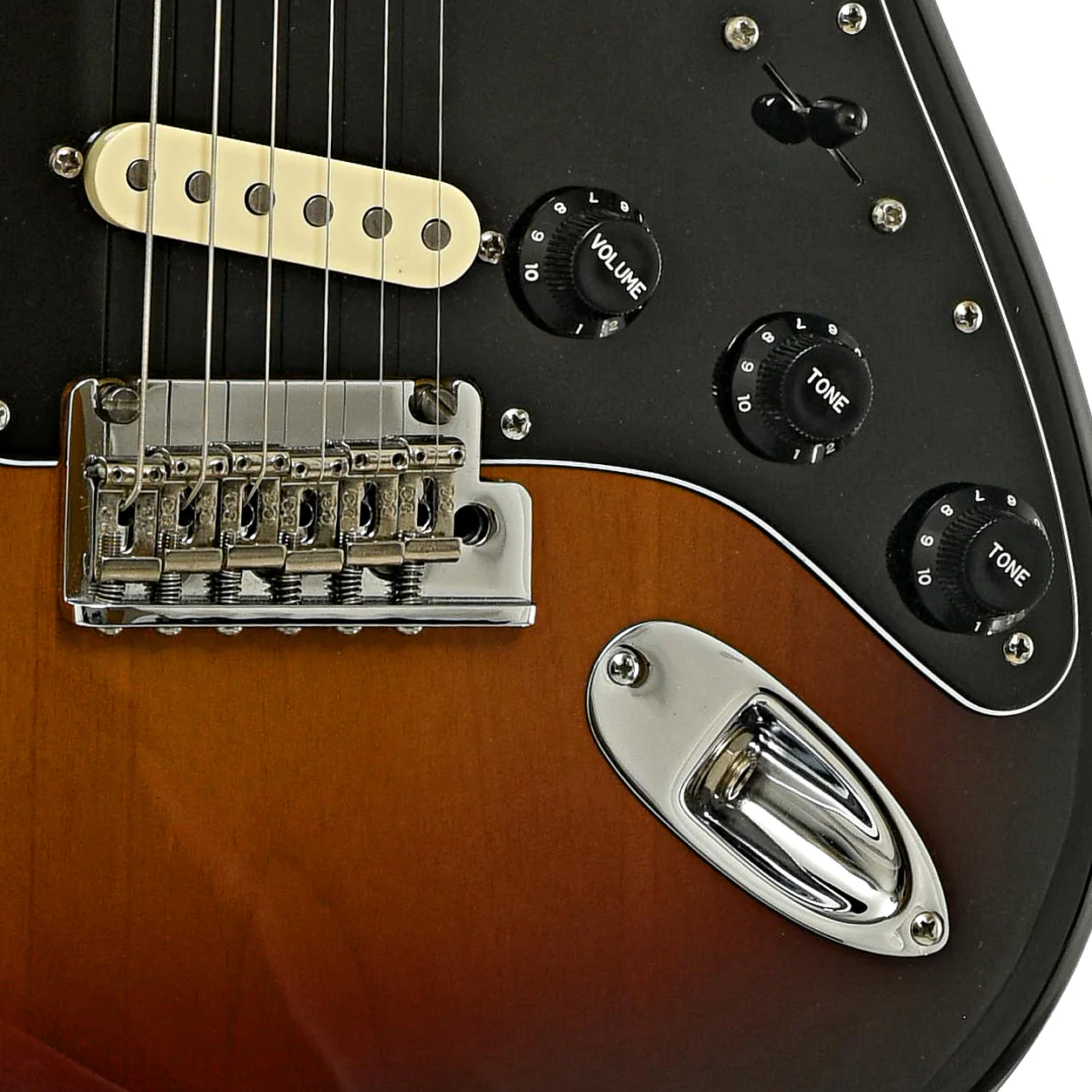 Fender American Deluxe Stratocaster Electric Guitar (2009) - Image 5