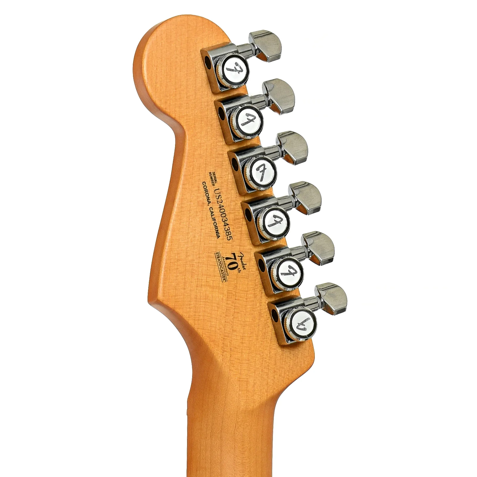 Fender American Ultra II Stratocaster Electric Guitar & Case, Sinister Red - Image 10