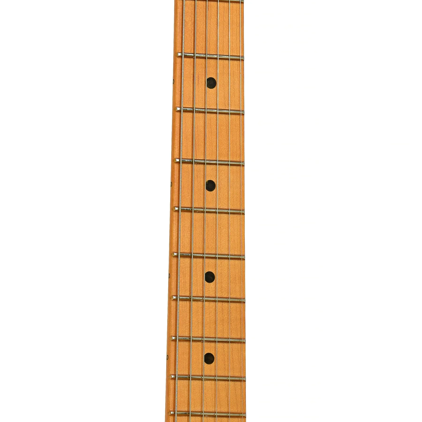 Fender American Ultra II Stratocaster Electric Guitar & Case, Sinister Red - Image 8