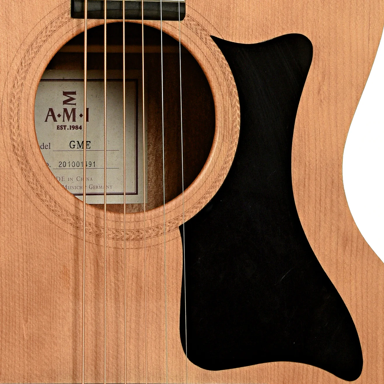 AMI Model GME 000-Size Acoustic Guitar (2020) - Image 6