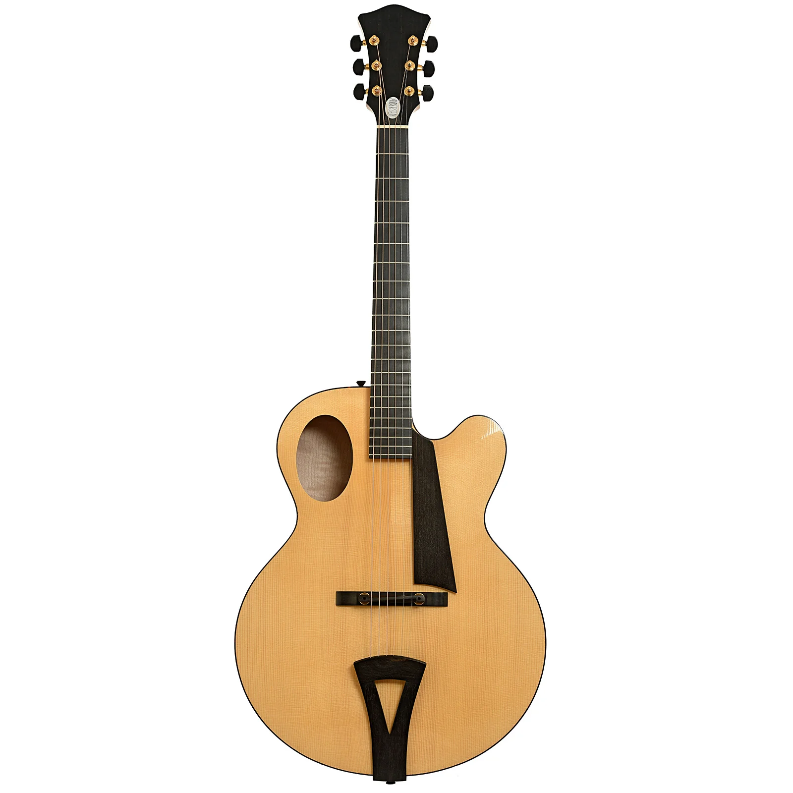Andersen 17 in. Oval Hole Archtop Acoustic Guitar (1994) - Image 14