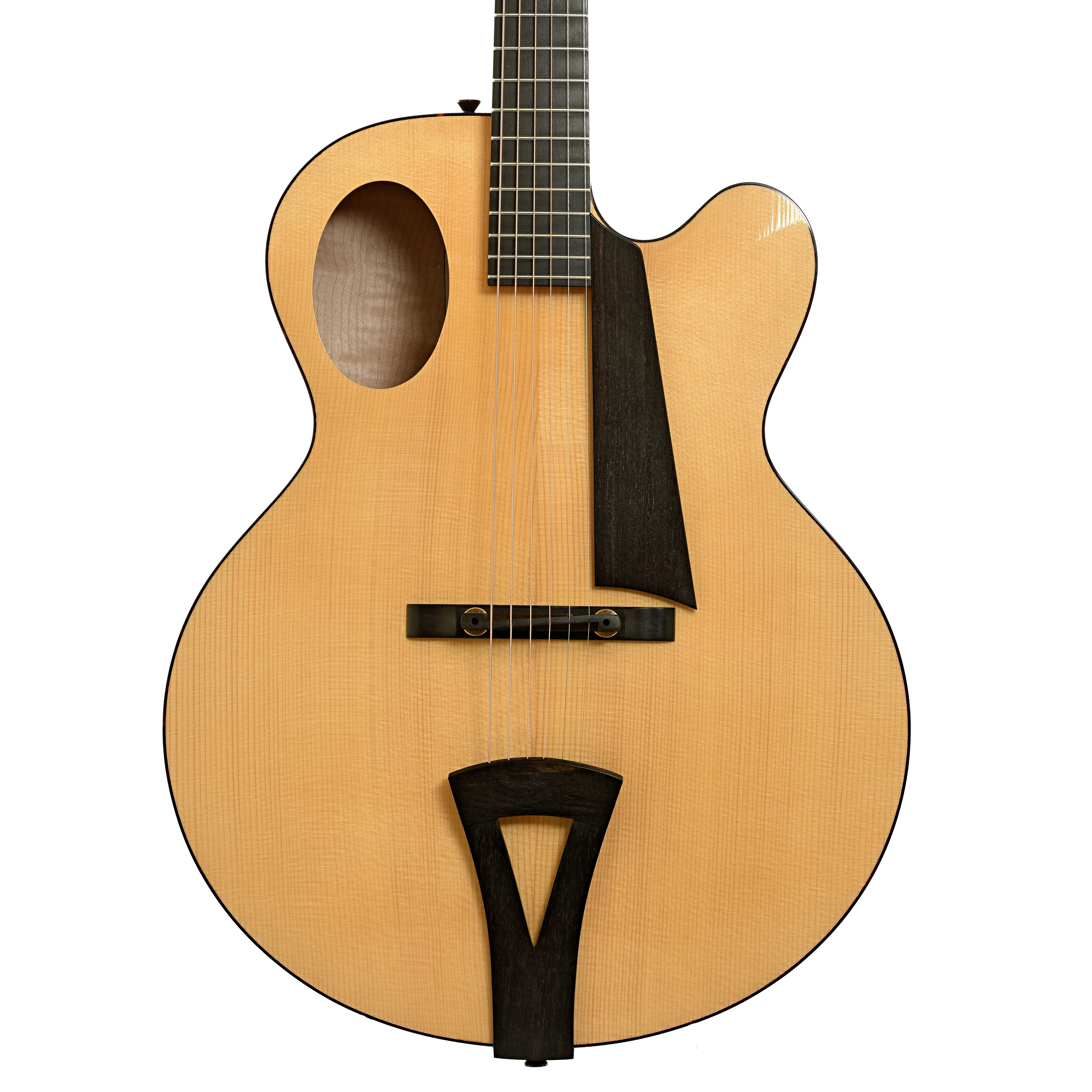 Andersen 17 in. Oval Hole Archtop Acoustic Guitar (1994) - Image 2
