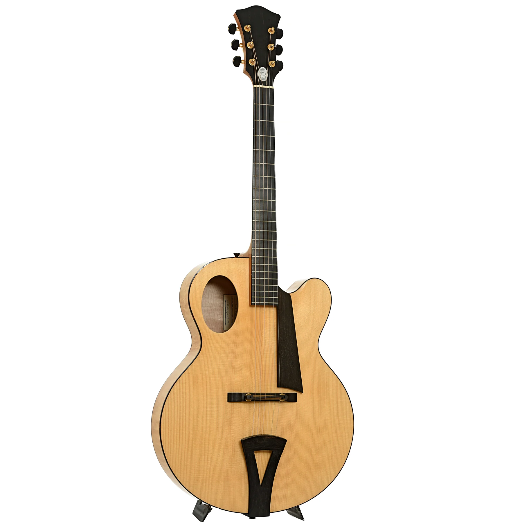 Andersen 17 in. Oval Hole Archtop Acoustic Guitar (1994) - Image 3