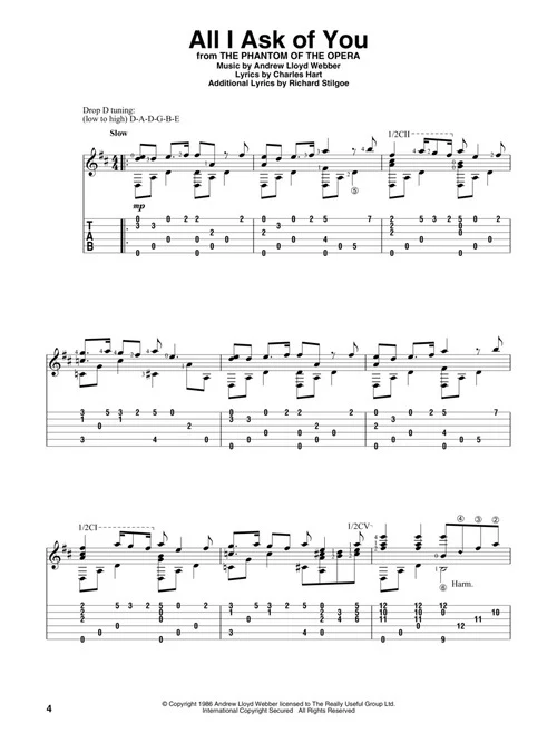 Andrew Lloyd Webber for Classical Guitar - Image 4