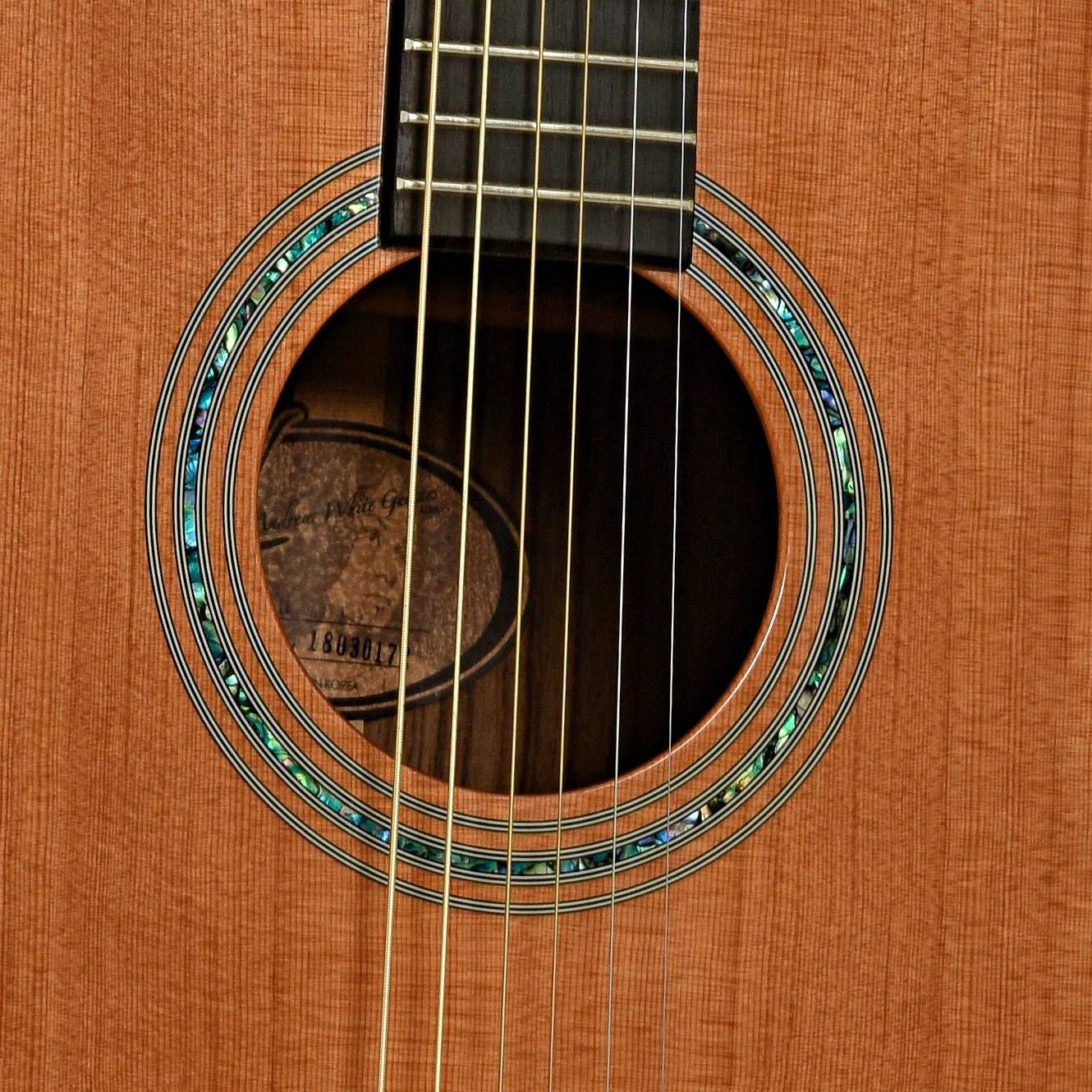 Andrew White Dreadnought 1050 Acoustic Guitar (c.2018) - Image 6