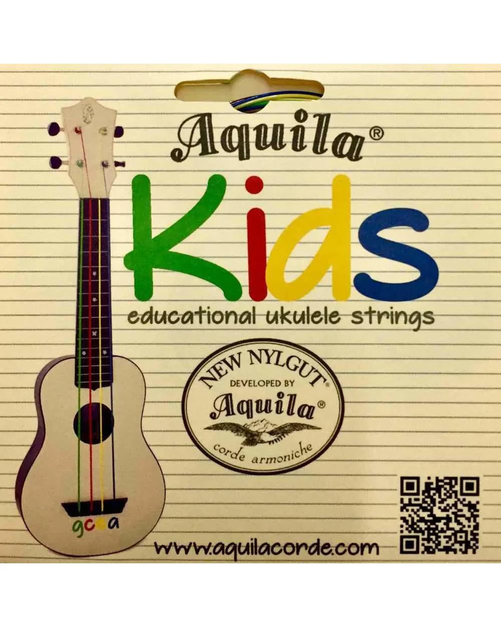 Aquila Kids Educational Ukulele Strings - Image 2