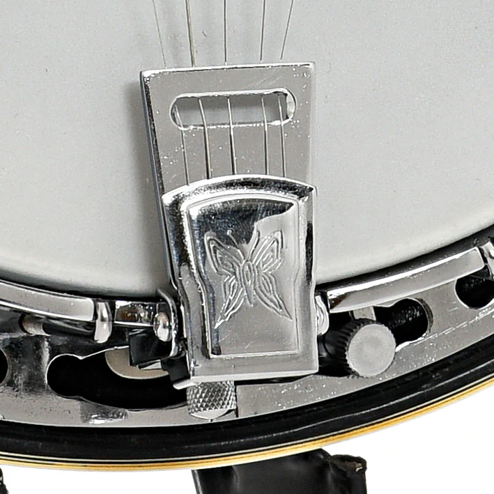 Aria Deluxe Bowtie 5-String Resonator Banjo (1970s) - Image 5