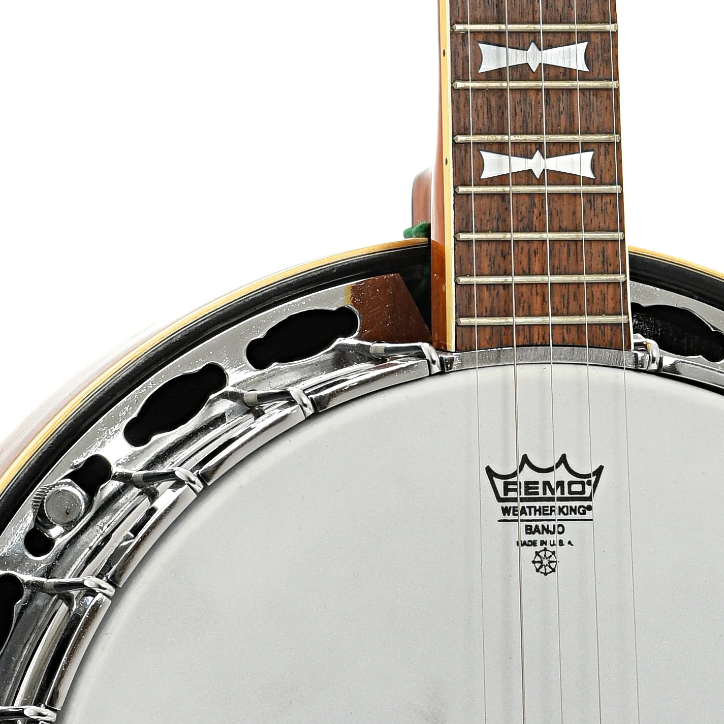 Aria Deluxe Bowtie 5-String Resonator Banjo (1970s) - Image 7