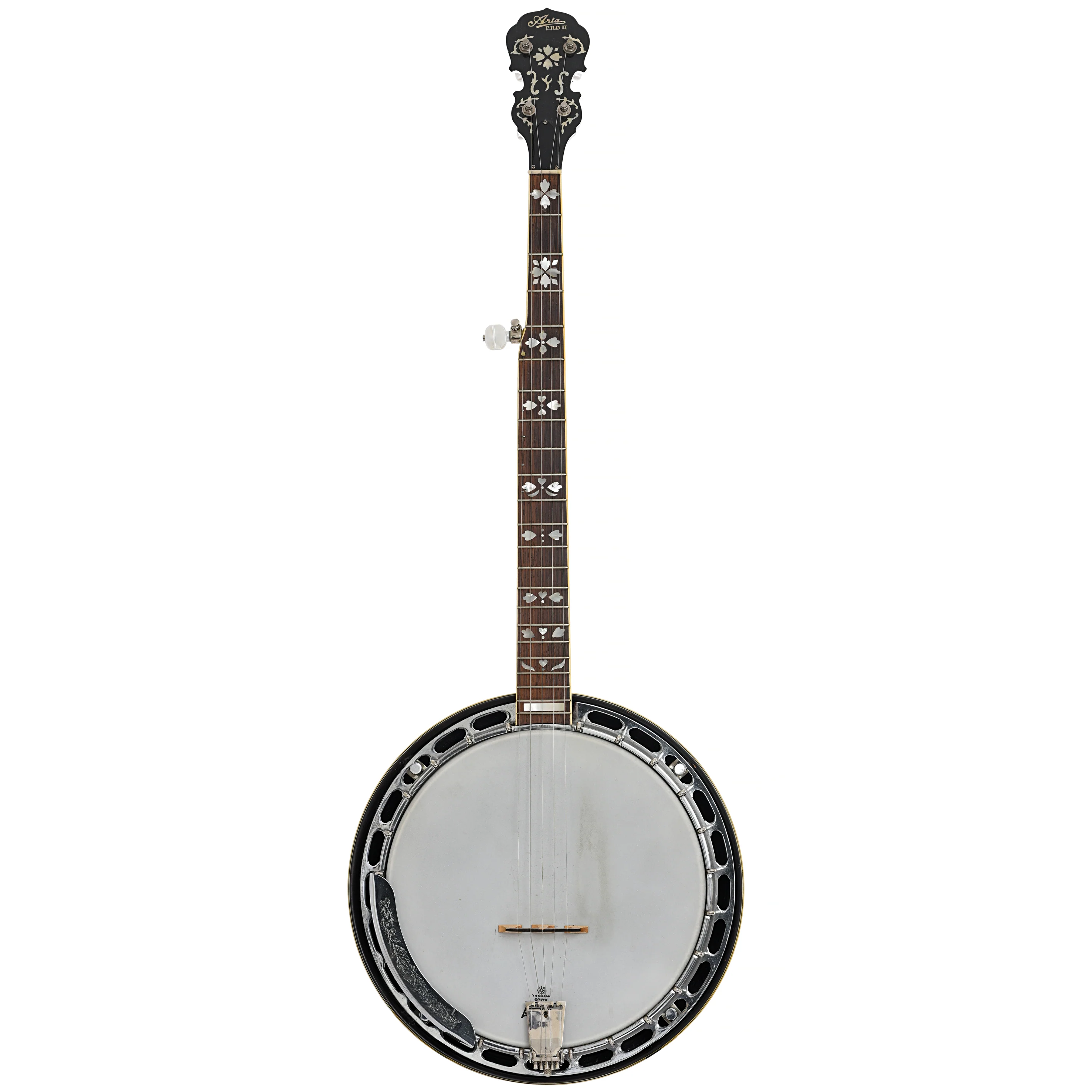 Aria Pro II PB450 5-String Resonator Banjo (late 70s) - Image 17
