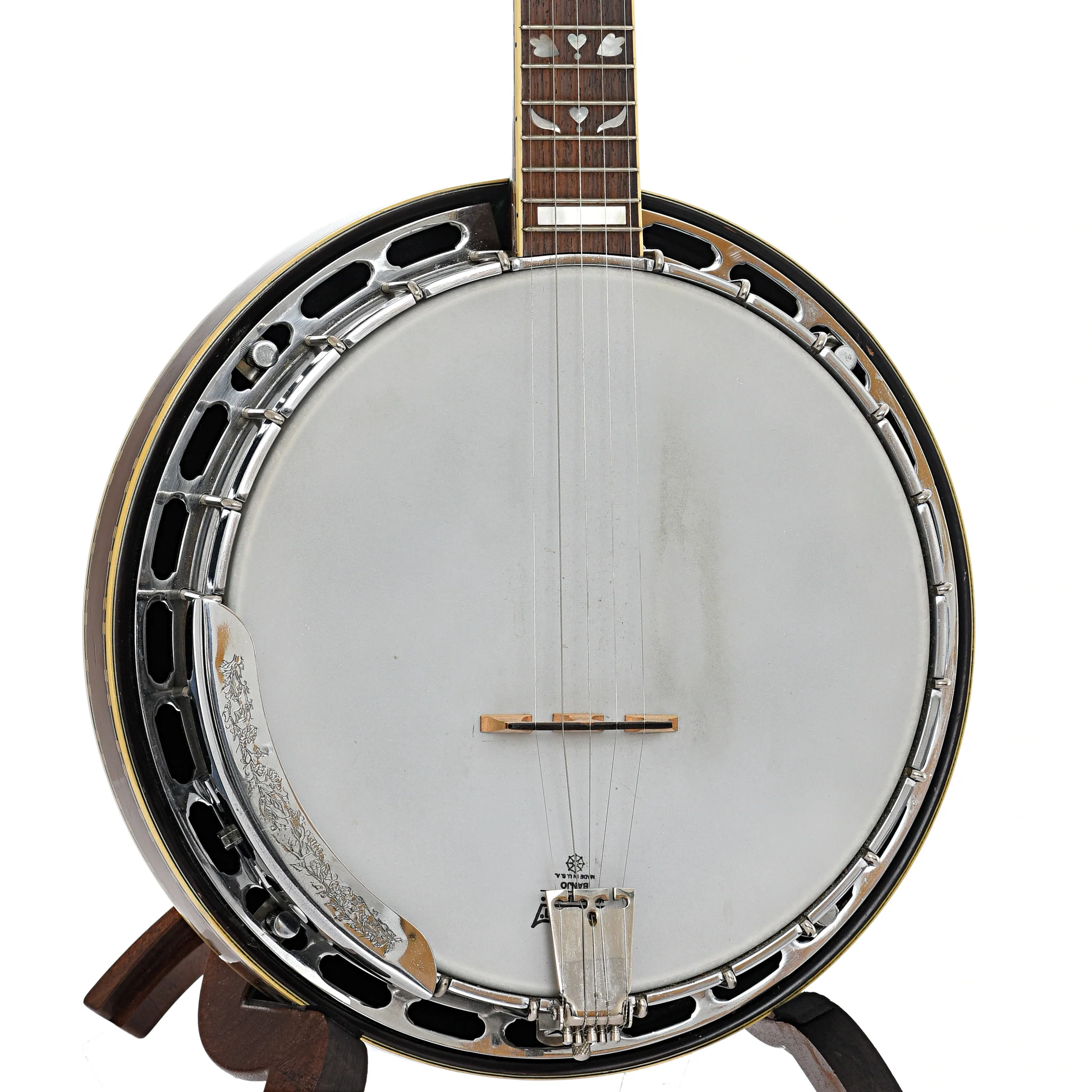 Aria Pro II PB450 5-String Resonator Banjo (late 70s) - Image 2