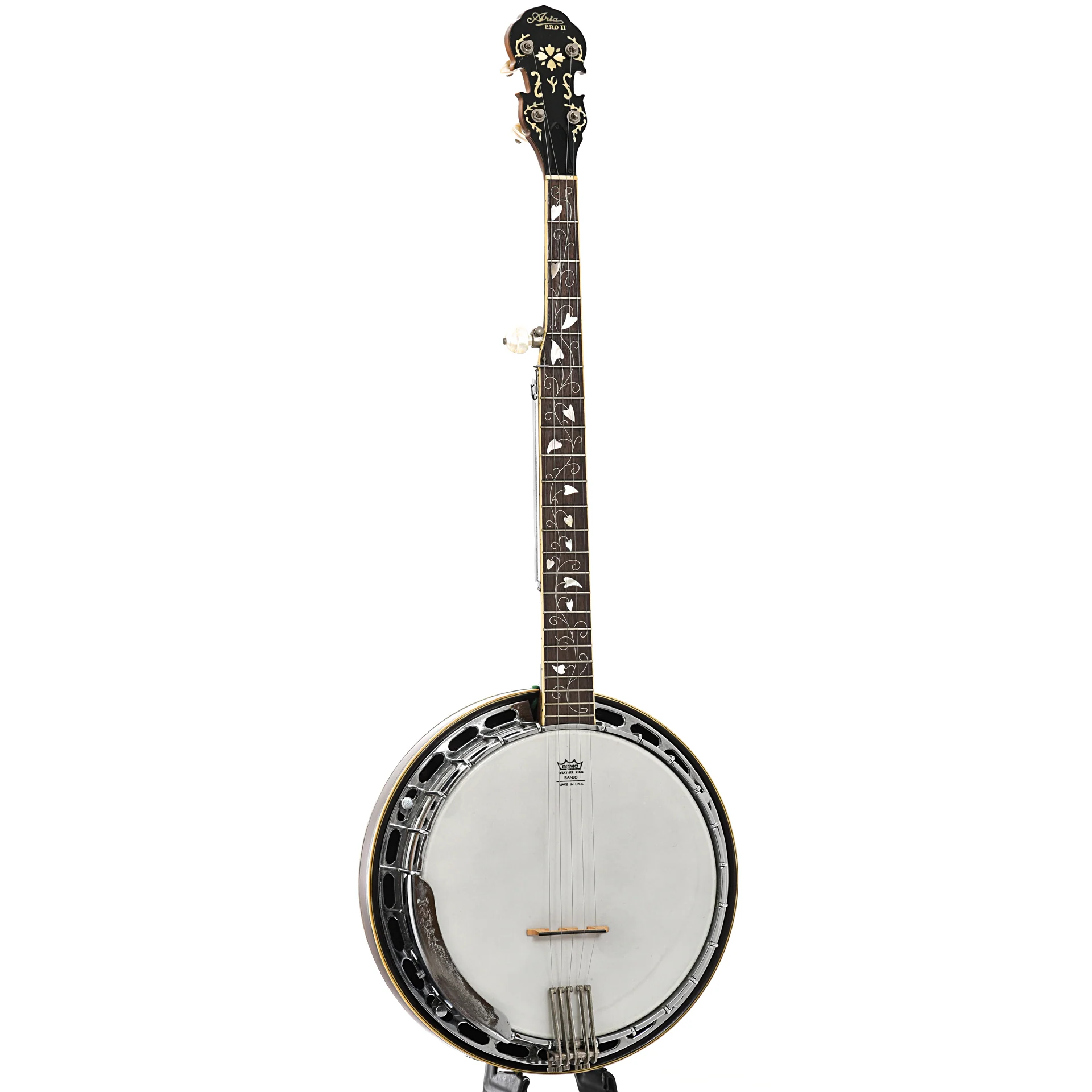 Aria Pro II PB550 Tree of Life Resonator Banjo (c.1977) - Image 2