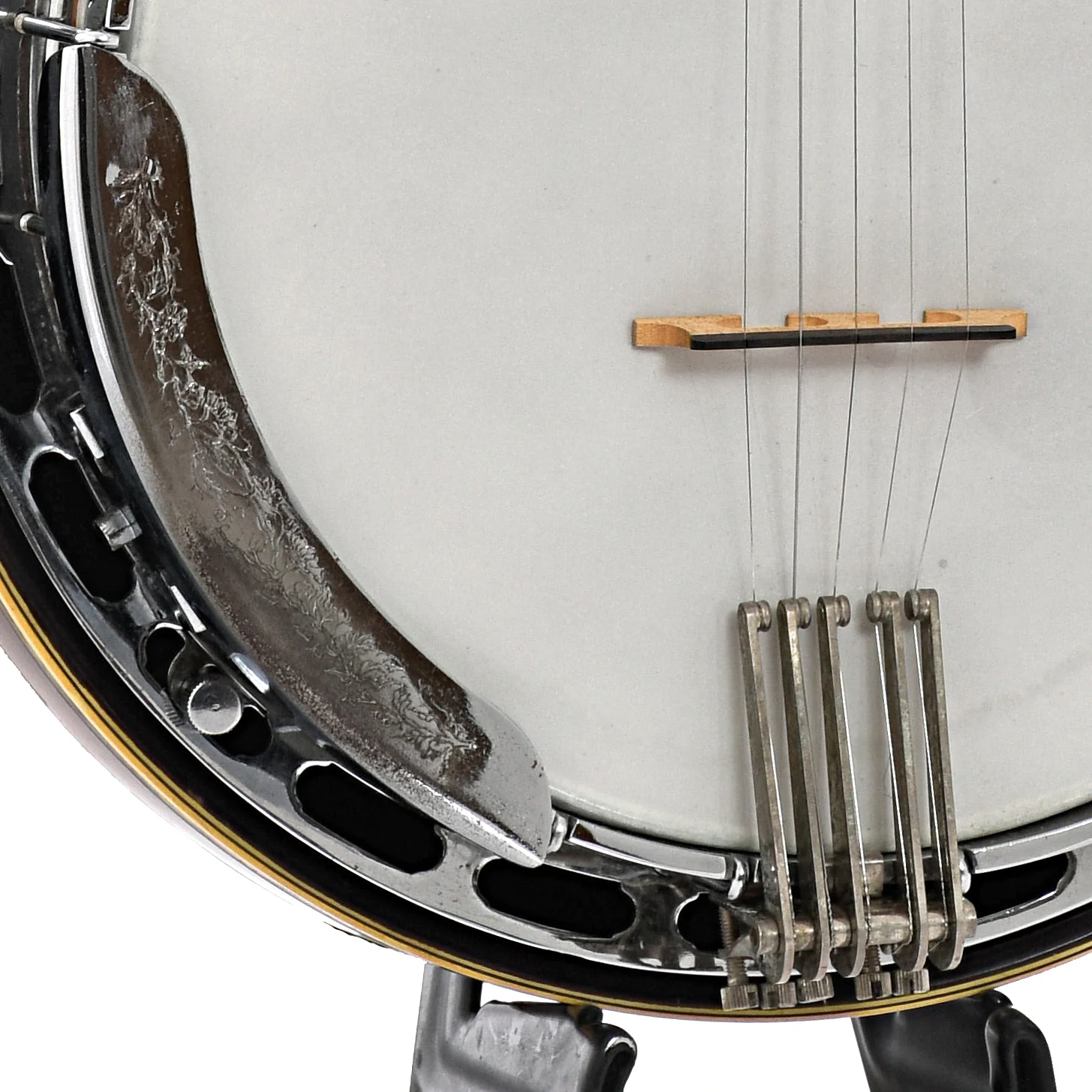 Aria Pro II PB550 Tree of Life Resonator Banjo (c.1977) - Image 5