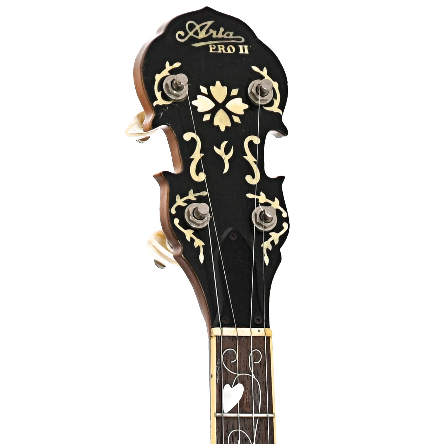 Aria Pro II PB550 Tree of Life Resonator Banjo (c.1977) - Image 8
