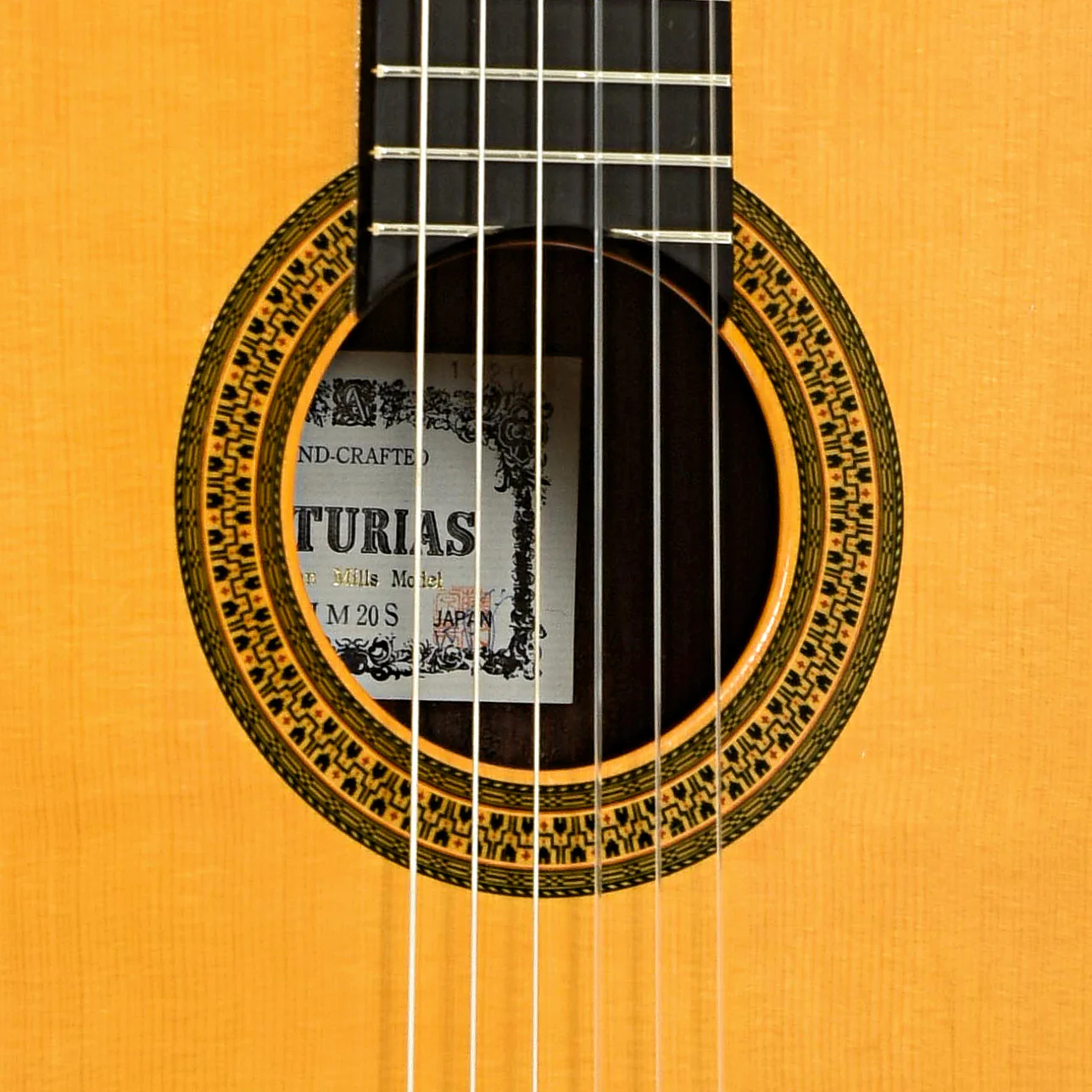 Asturias Model JM20 S Classical Guitar (1980's) - Image 6