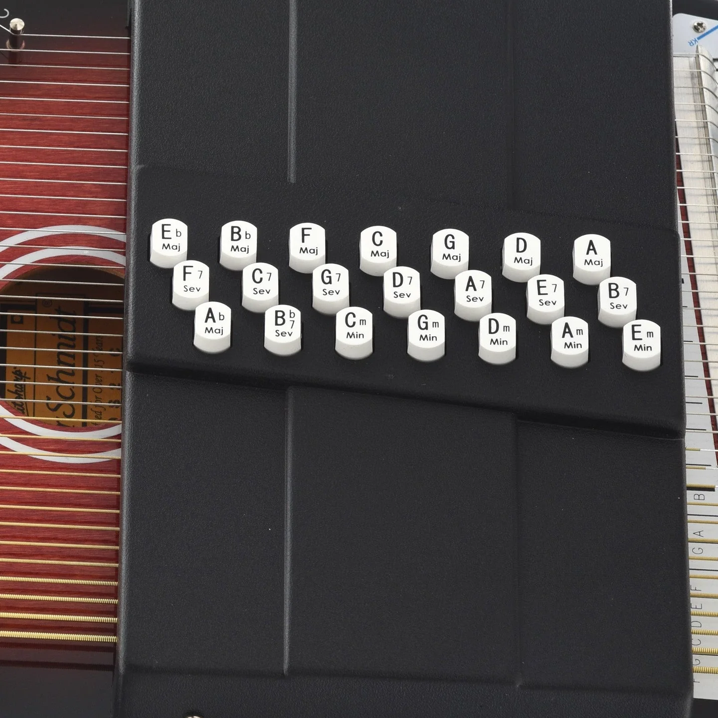 Autoharp Conversion Kit, 21-Bar with Standard Chord Bars - Image 4