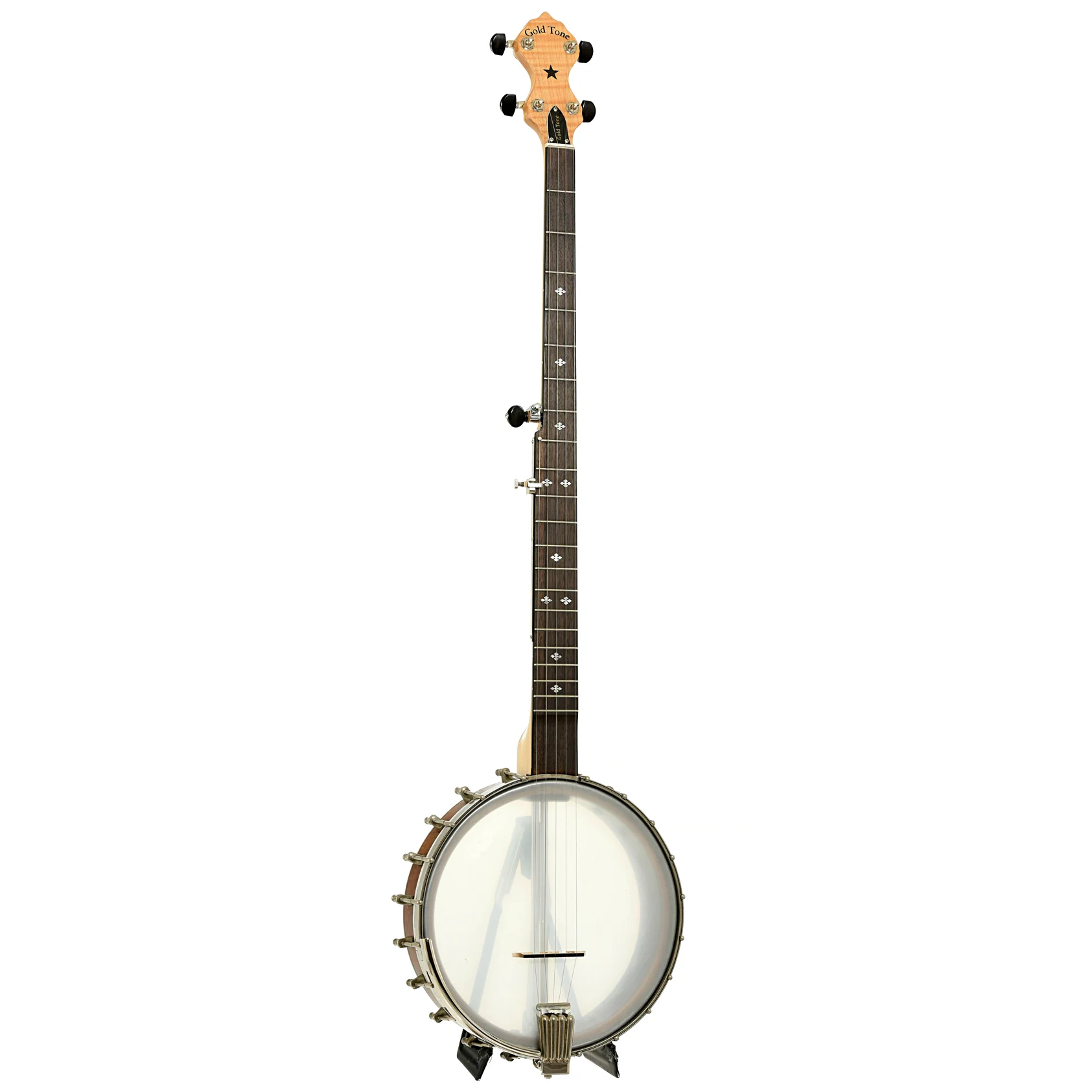 Bacon / Gold Tone Extra Long Neck Conversion Banjo (1920s/recent) - Image 3