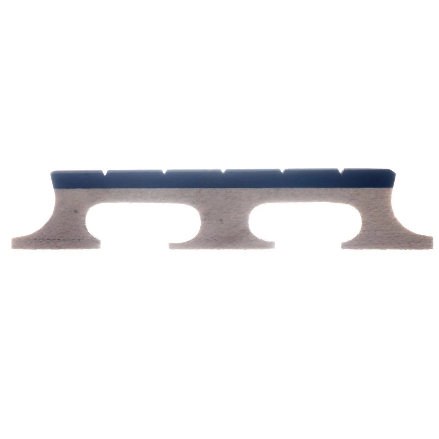 5-String Banjo Bridge, Ebony Top, 9/16in - Image 3