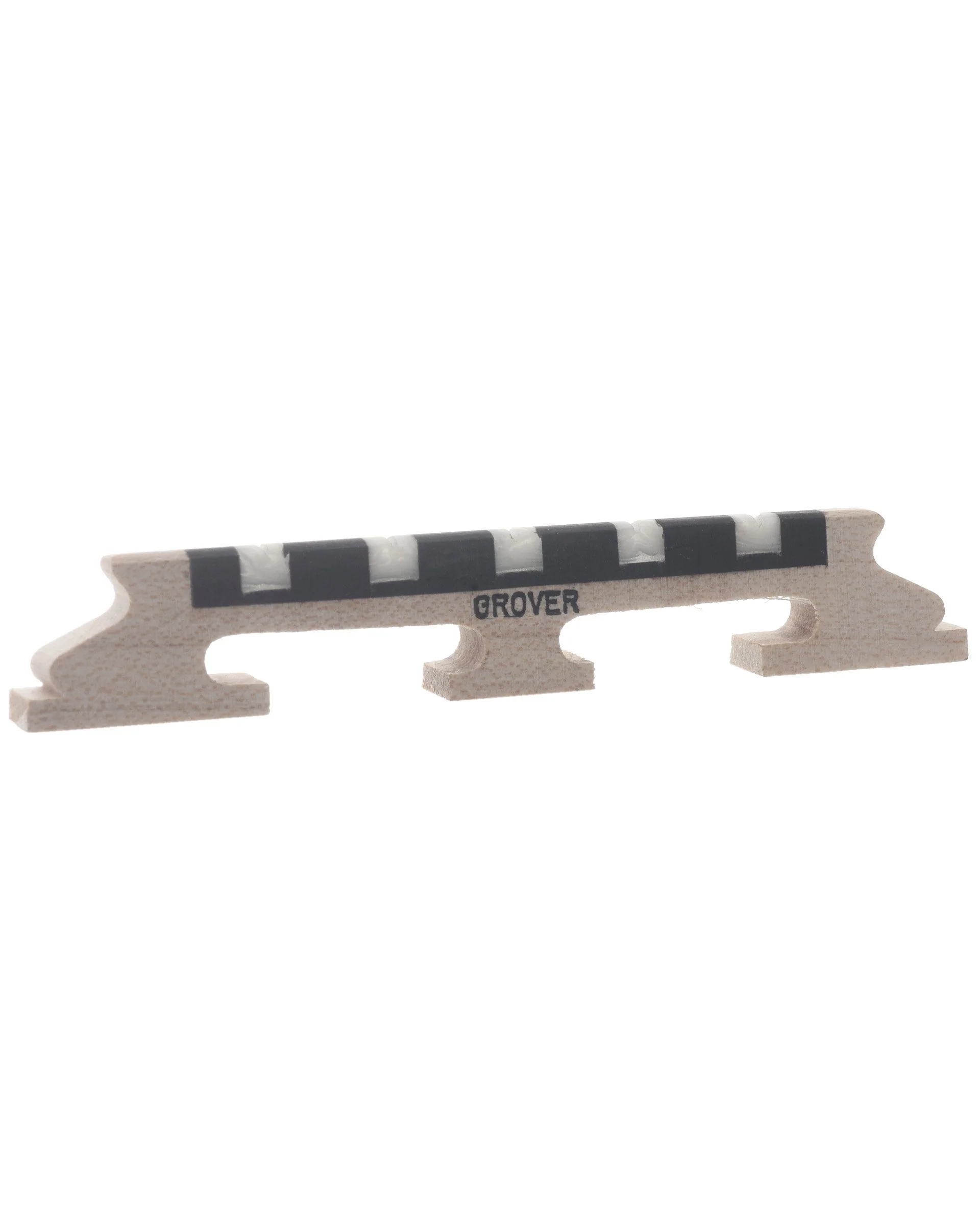 Grover Acousticraft 5-String Banjo Bridge, 1/2" Maple - Image 2