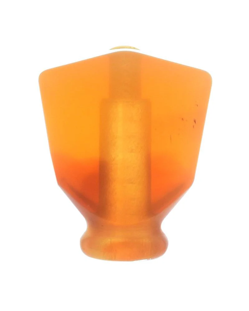 Banjo Tuner Button, Amber, Keystone Shape - Image 2