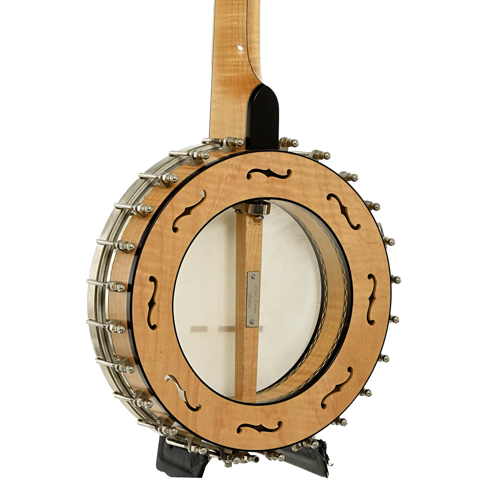 Bart Reiter FF Professional Custom Open Back Banjo (1989) - Image 12