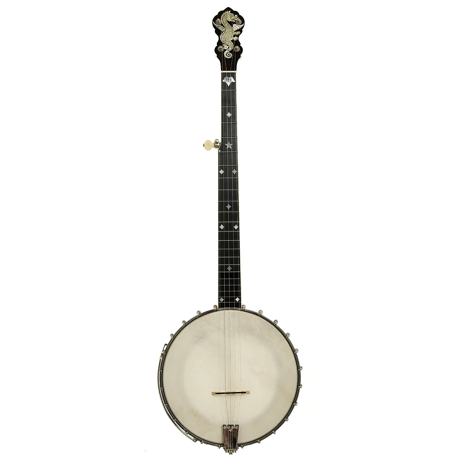 Bart Reiter FF Professional Custom Open Back Banjo (1989) - Image 16
